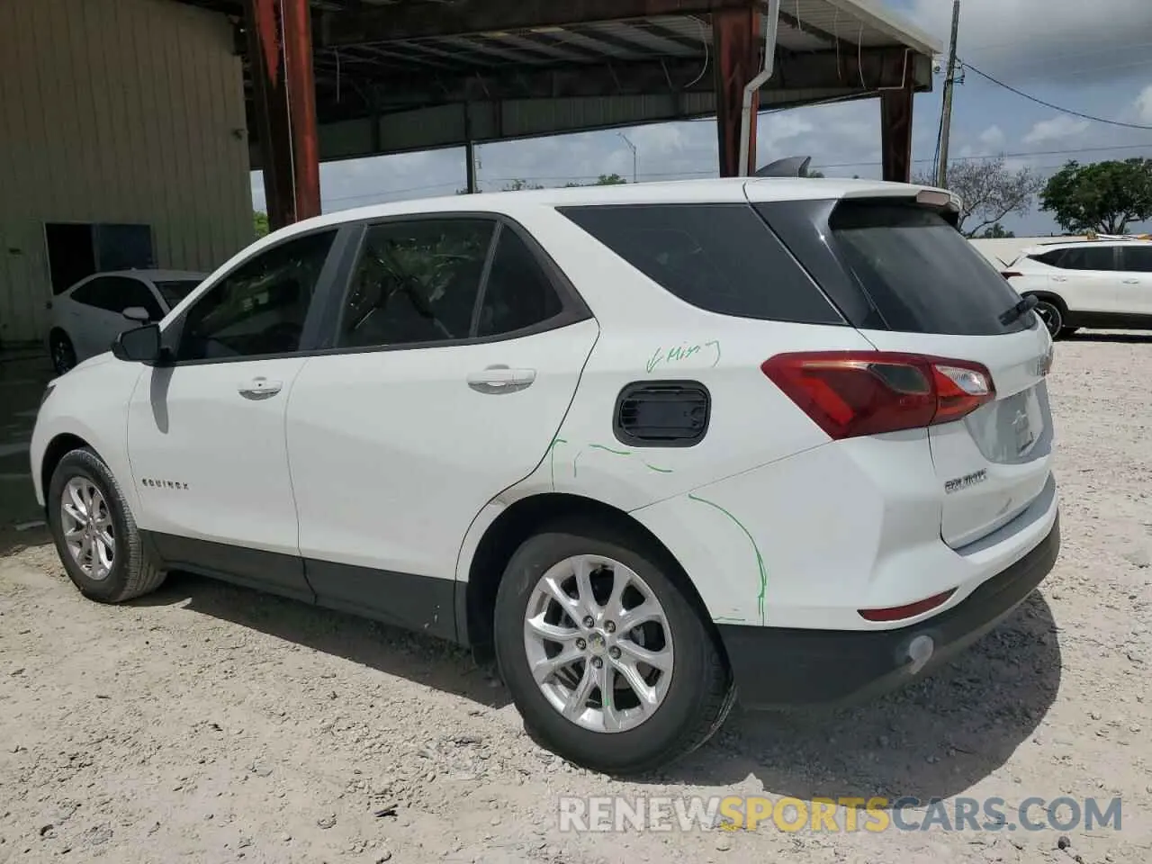 2 fotografías del automóvil dañado 3GNAXHEV4LS617361 CHEVROLET EQUINOX 2020
