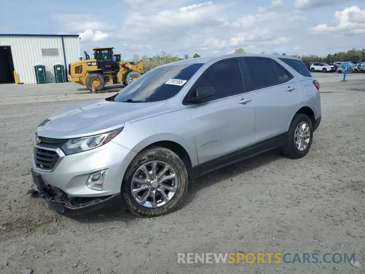1 fotografías del automóvil dañado 3GNAXHEV4LS737323 CHEVROLET EQUINOX 2020
