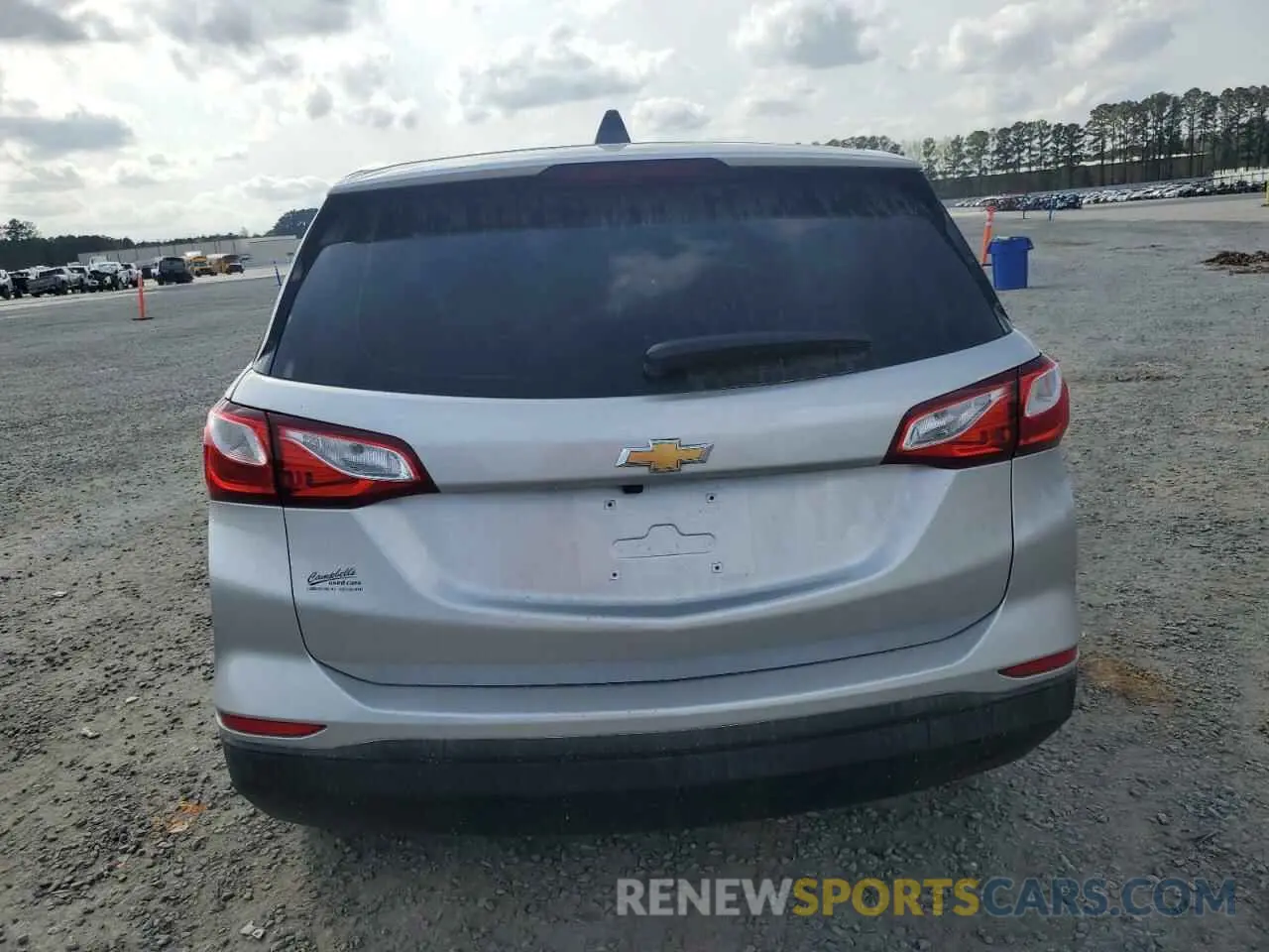 6 fotografías del automóvil dañado 3GNAXHEV4LS737323 CHEVROLET EQUINOX 2020