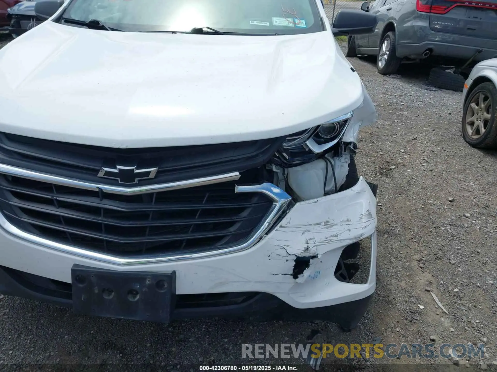 6 fotografías del automóvil dañado 3GNAXHEV5LS515051 CHEVROLET EQUINOX 2020