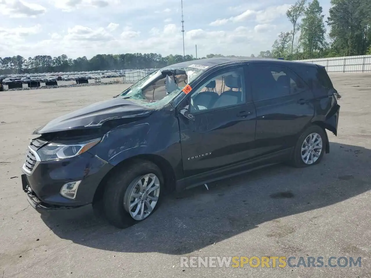 1 fotografías del automóvil dañado 3GNAXHEV5LS612962 CHEVROLET EQUINOX 2020
