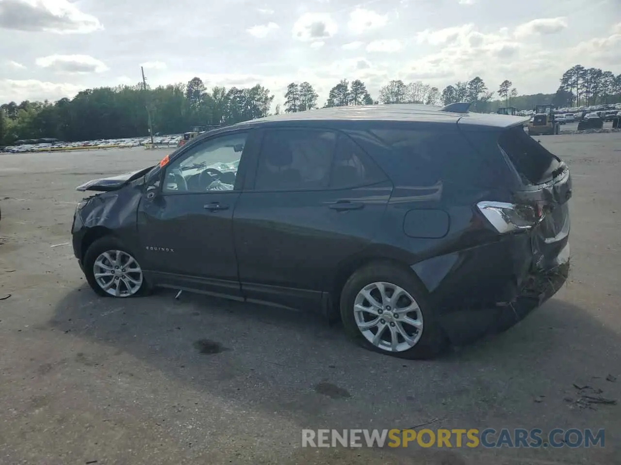 2 fotografías del automóvil dañado 3GNAXHEV5LS612962 CHEVROLET EQUINOX 2020