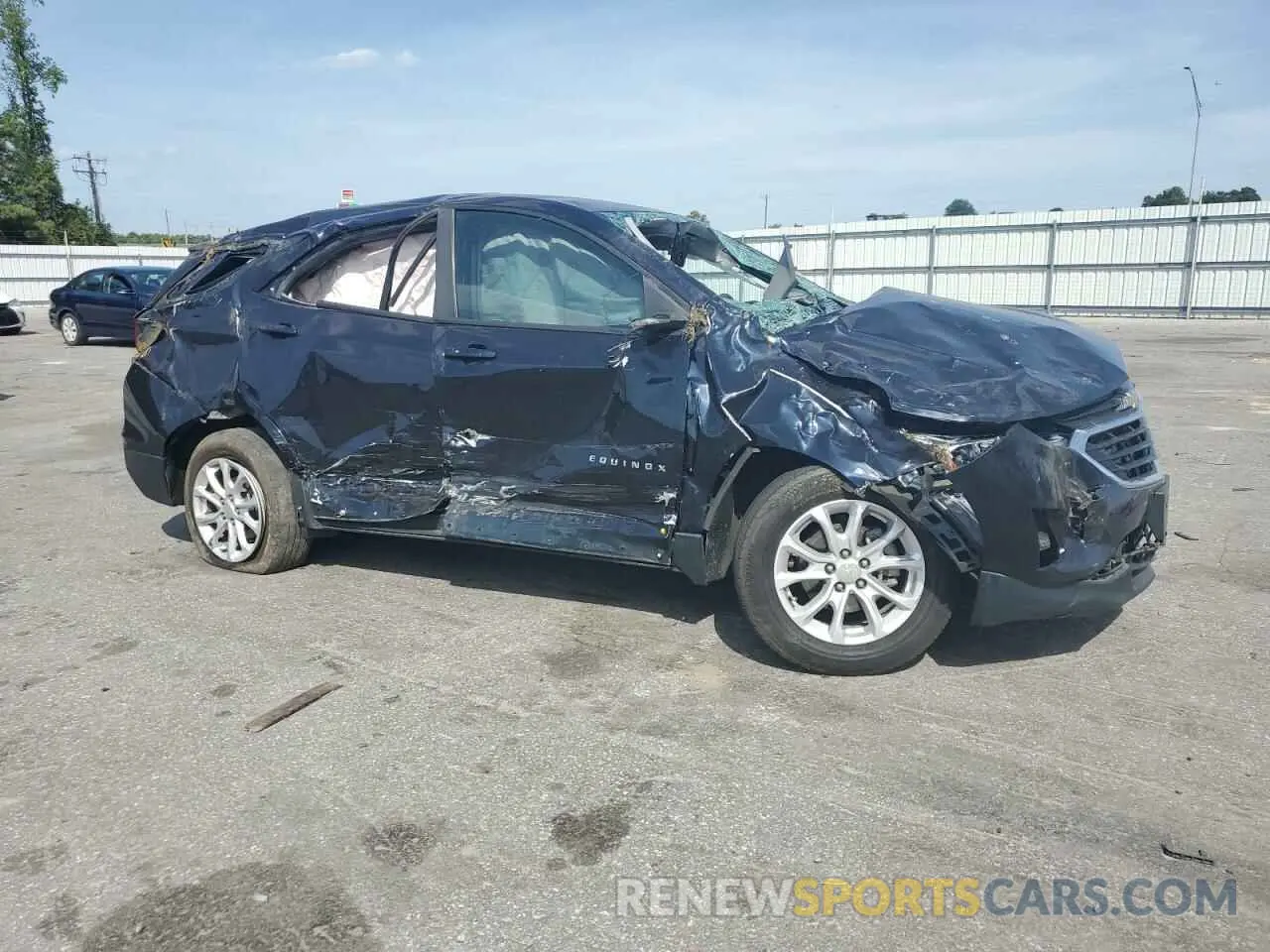 4 fotografías del automóvil dañado 3GNAXHEV5LS612962 CHEVROLET EQUINOX 2020