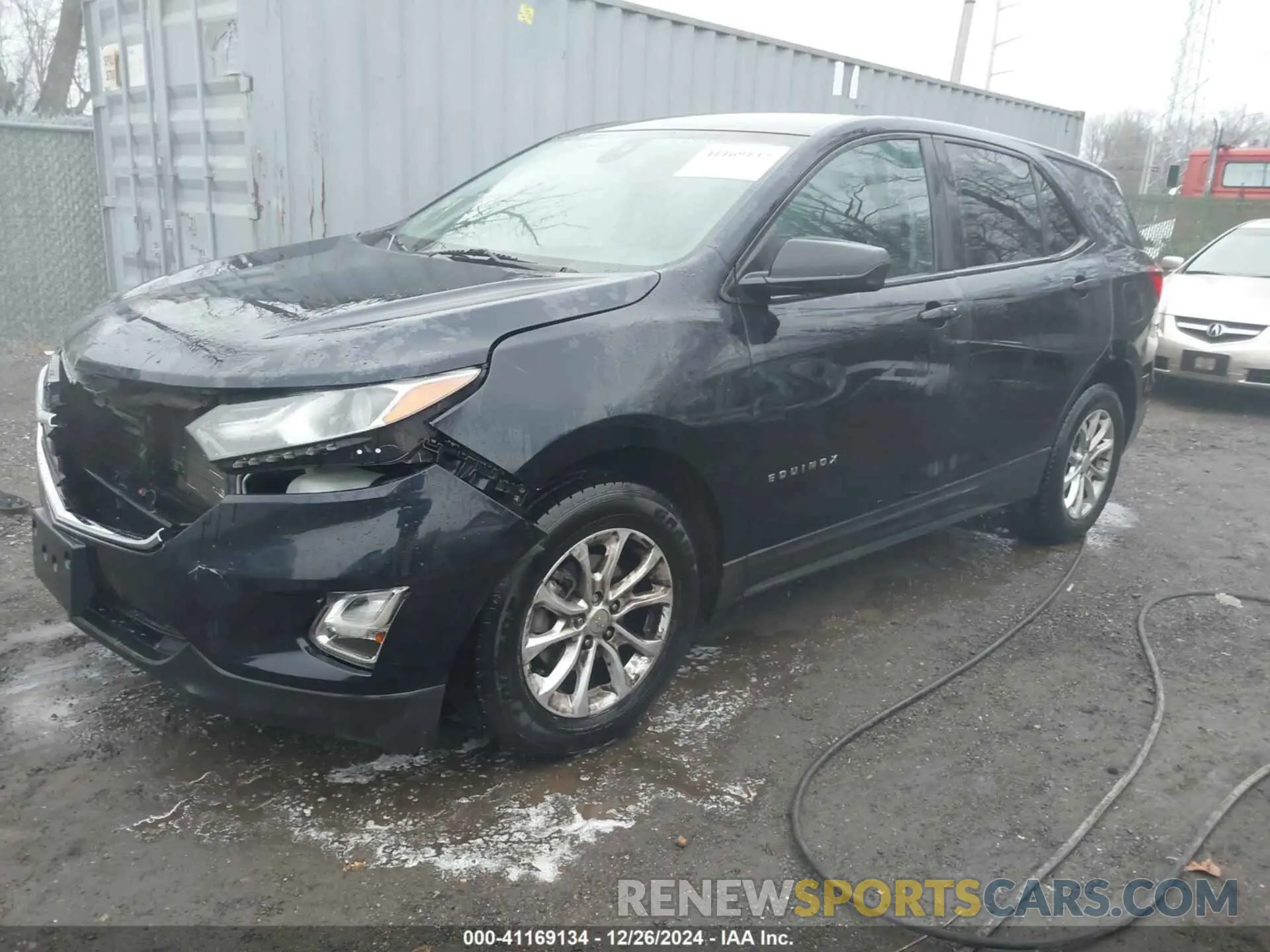 2 fotografías del automóvil dañado 3GNAXHEV5LS733328 CHEVROLET EQUINOX 2020