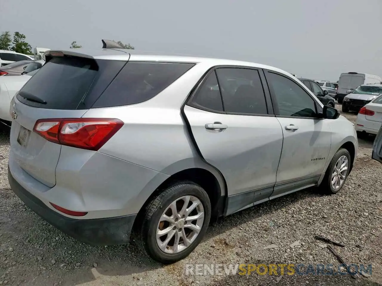 3 fotografías del automóvil dañado 3GNAXHEV6LS605938 CHEVROLET EQUINOX 2020