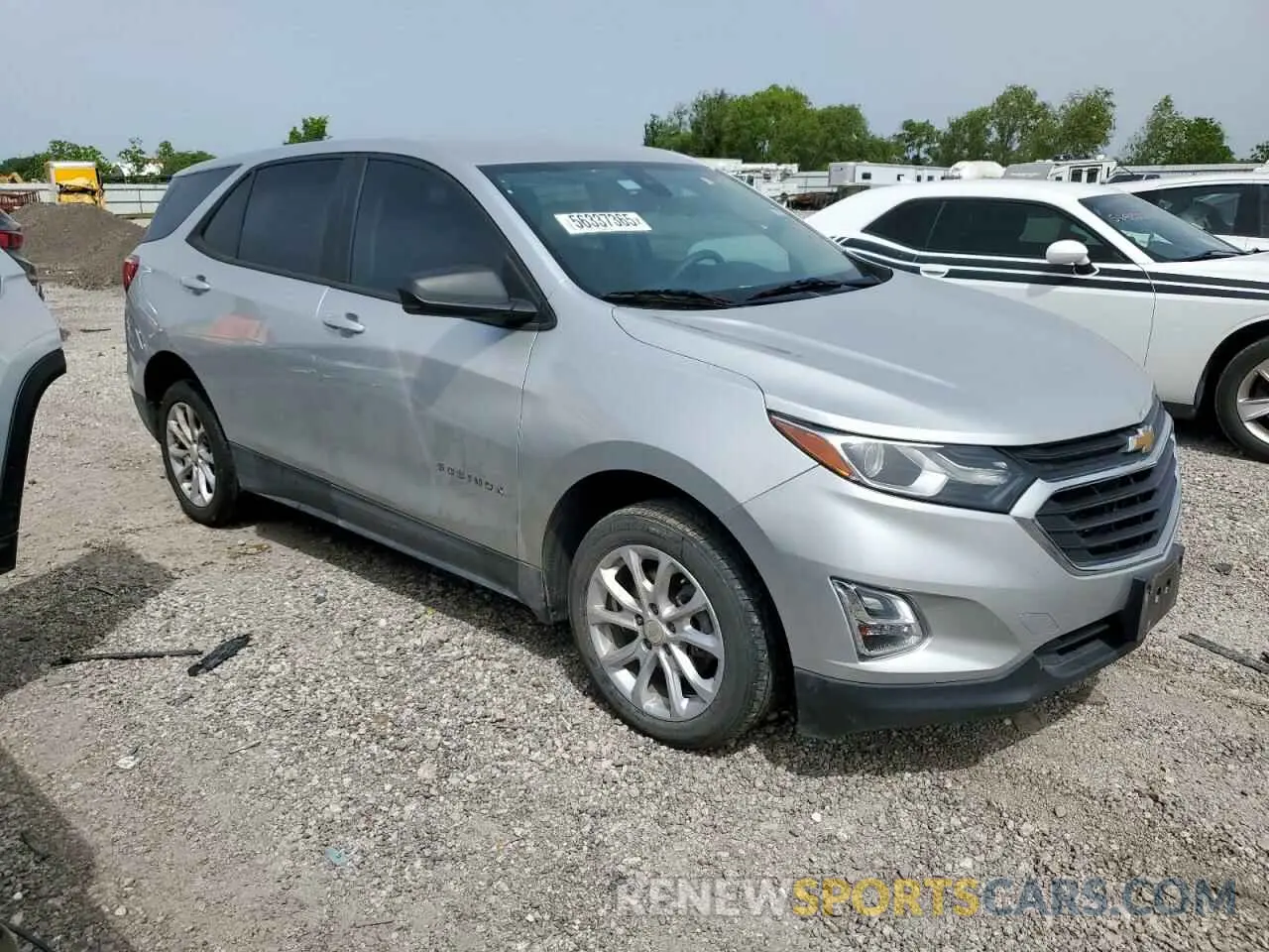 4 fotografías del automóvil dañado 3GNAXHEV6LS605938 CHEVROLET EQUINOX 2020