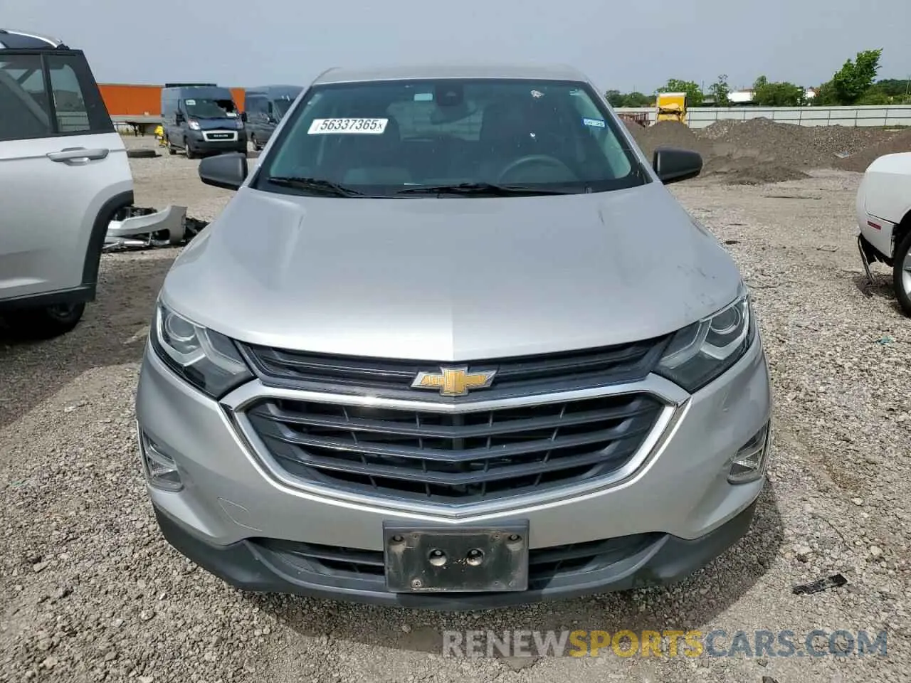 5 fotografías del automóvil dañado 3GNAXHEV6LS605938 CHEVROLET EQUINOX 2020