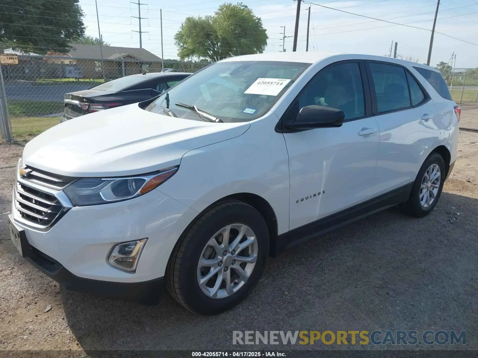 2 fotografías del automóvil dañado 3GNAXHEV6LS628216 CHEVROLET EQUINOX 2020