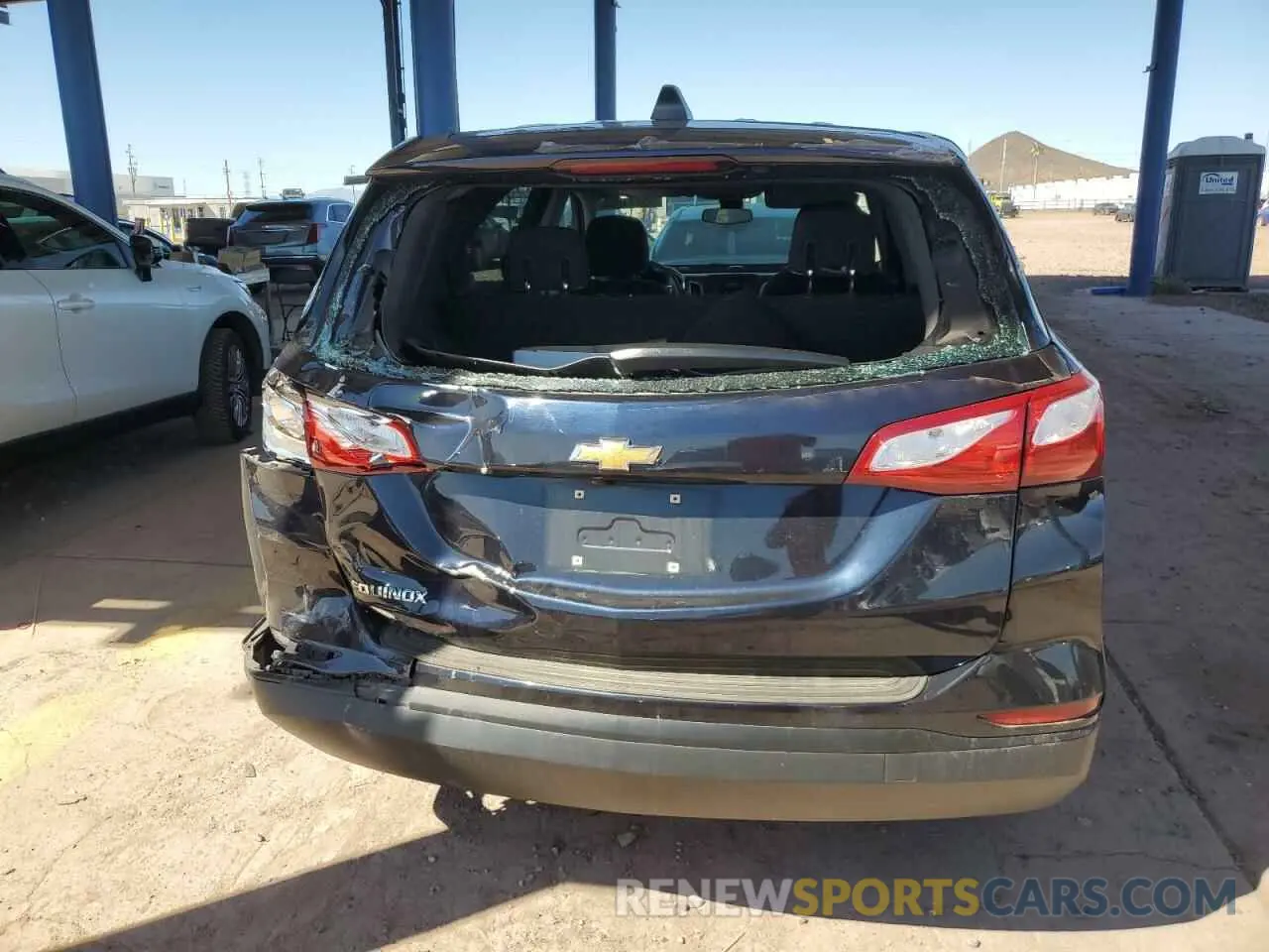 6 fotografías del automóvil dañado 3GNAXHEV6LS698203 CHEVROLET EQUINOX 2020