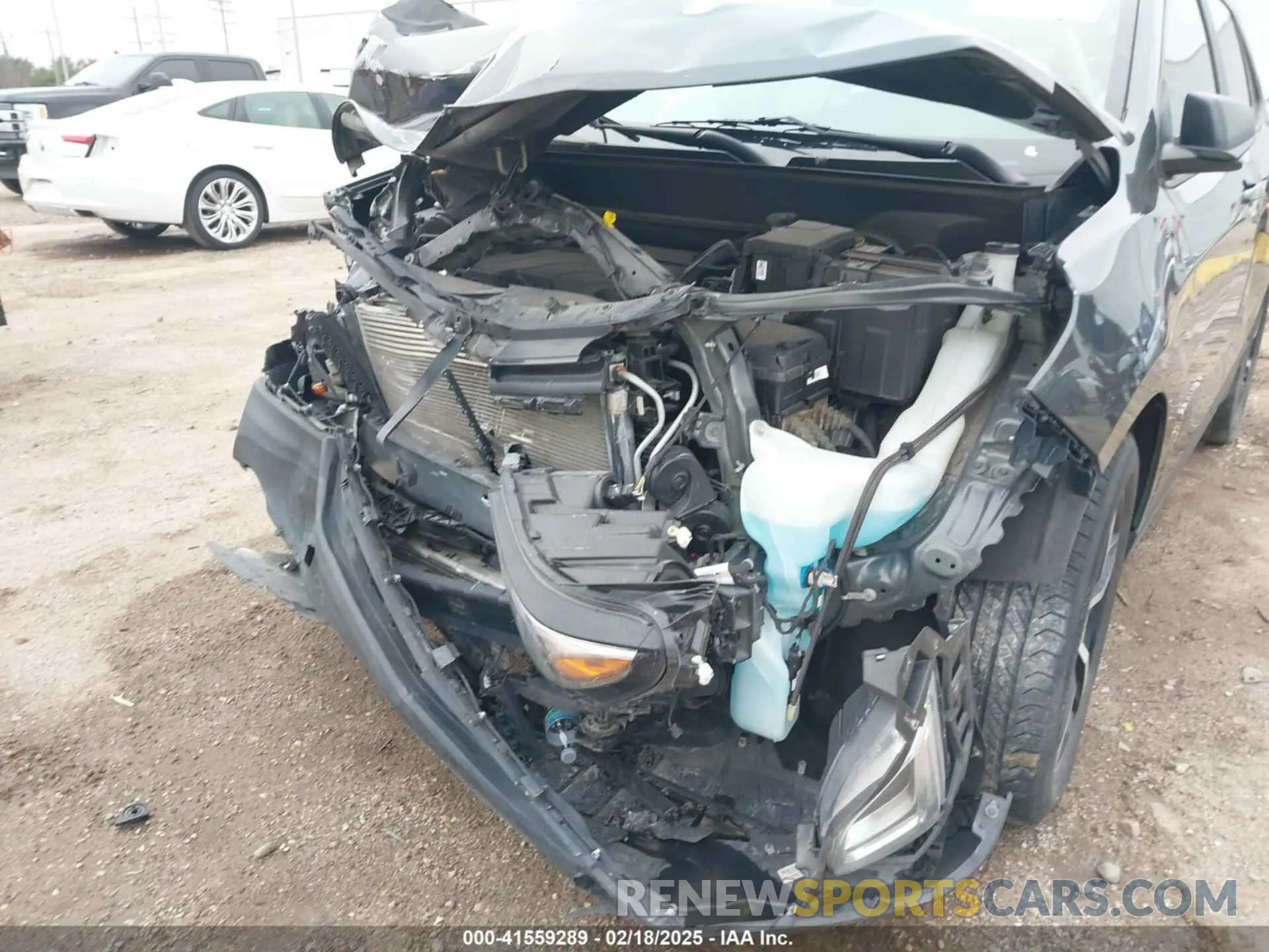 6 fotografías del automóvil dañado 3GNAXHEV7LS614583 CHEVROLET EQUINOX 2020
