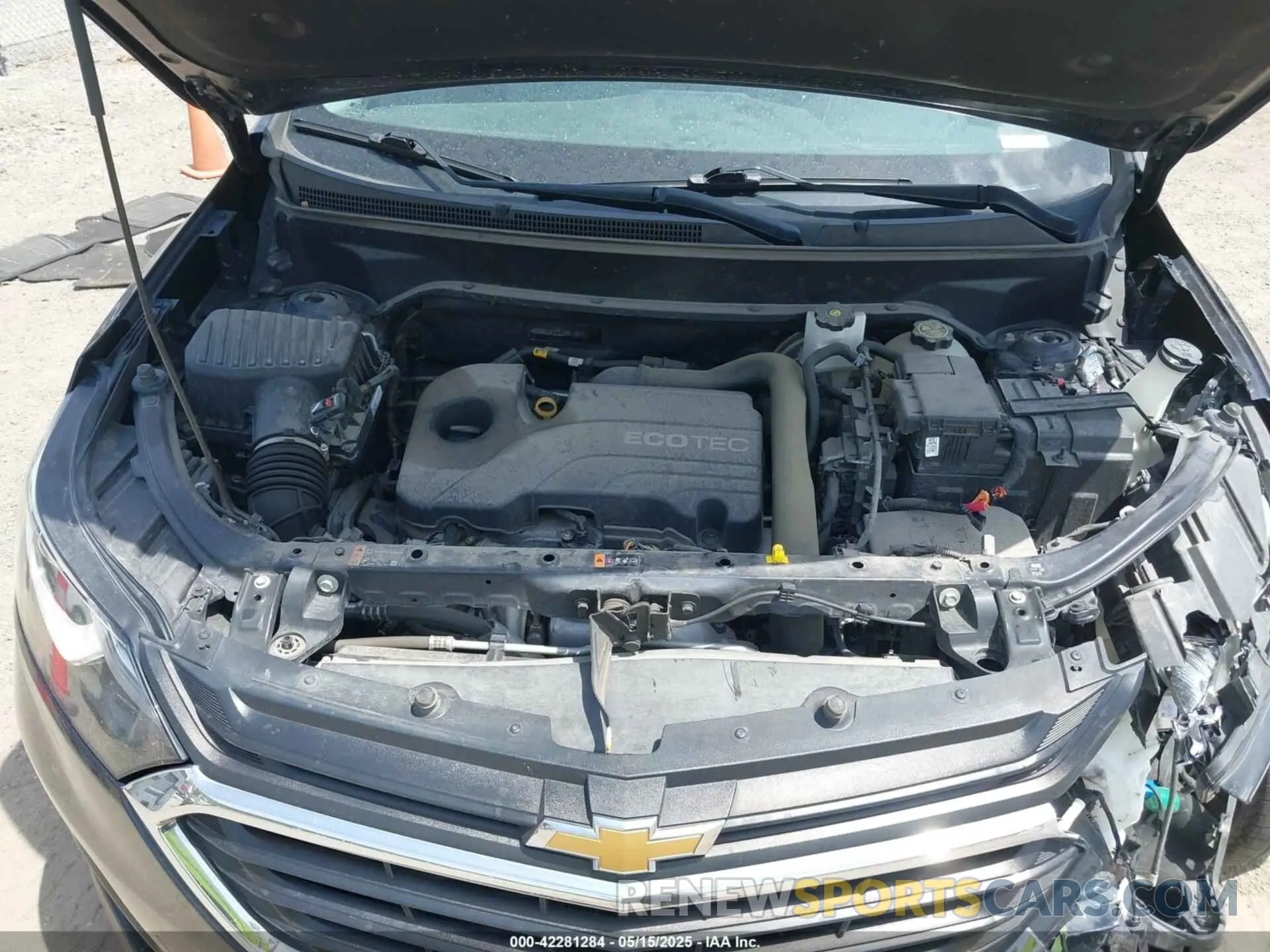 10 fotografías del automóvil dañado 3GNAXHEV7LS661354 CHEVROLET EQUINOX 2020