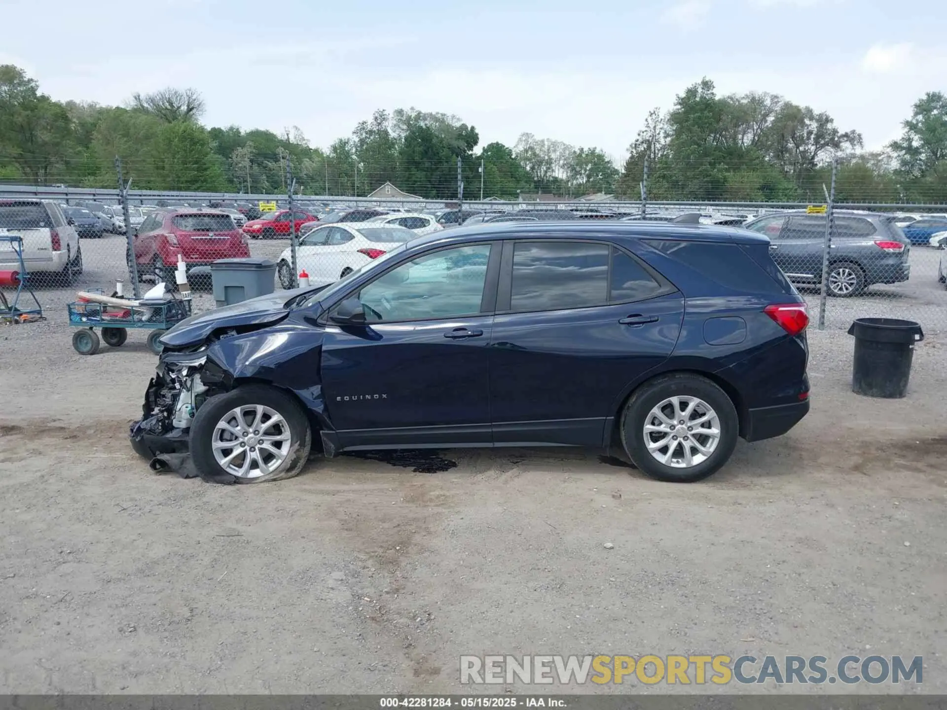 14 fotografías del automóvil dañado 3GNAXHEV7LS661354 CHEVROLET EQUINOX 2020