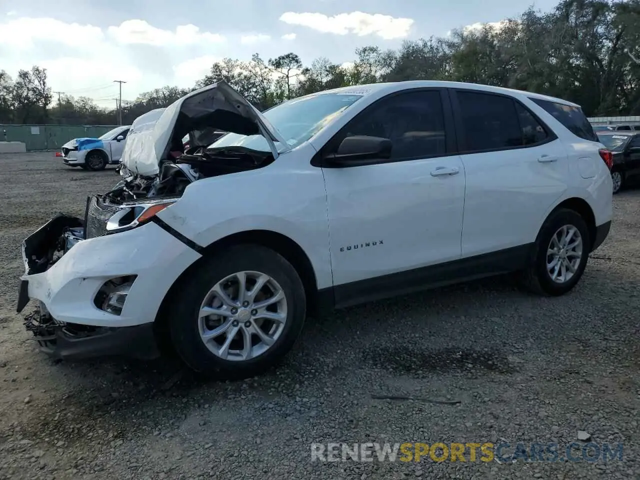 1 fotografías del automóvil dañado 3GNAXHEV7LS663301 CHEVROLET EQUINOX 2020