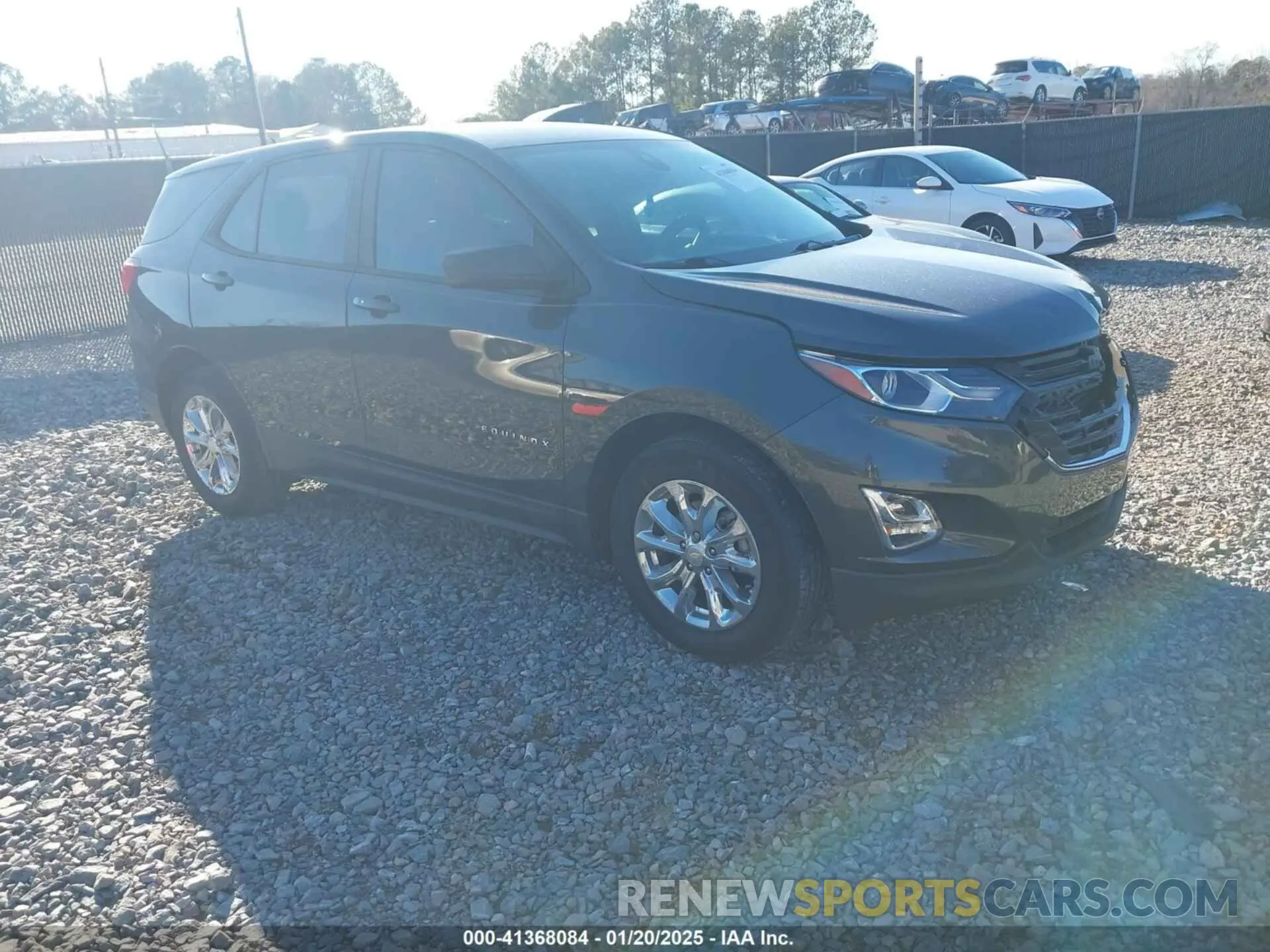 1 fotografías del automóvil dañado 3GNAXHEV7LS669549 CHEVROLET EQUINOX 2020