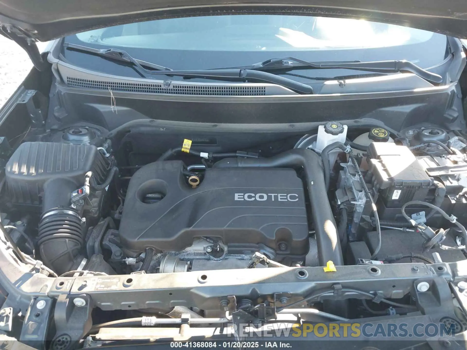 10 fotografías del automóvil dañado 3GNAXHEV7LS669549 CHEVROLET EQUINOX 2020