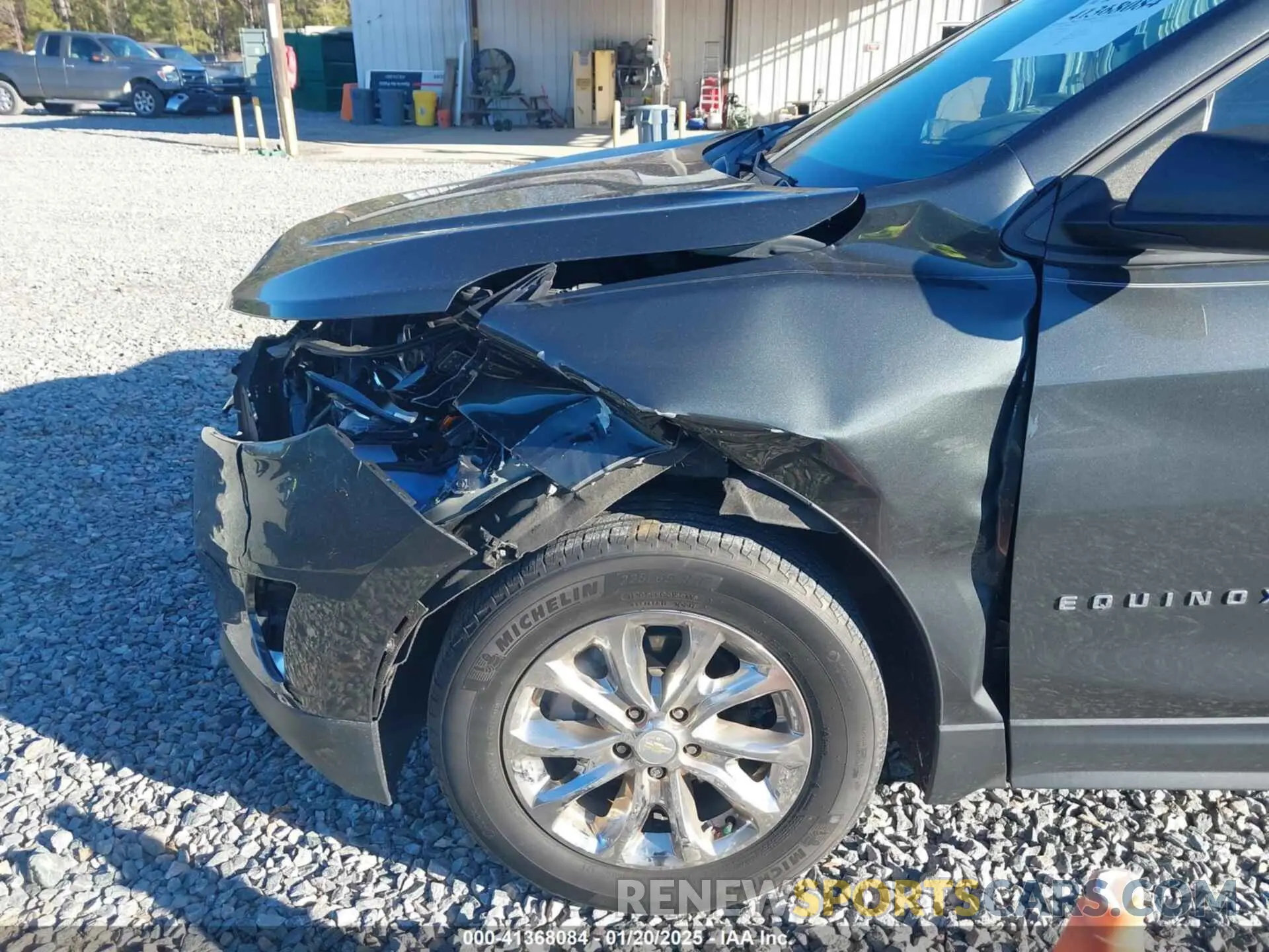 17 fotografías del automóvil dañado 3GNAXHEV7LS669549 CHEVROLET EQUINOX 2020