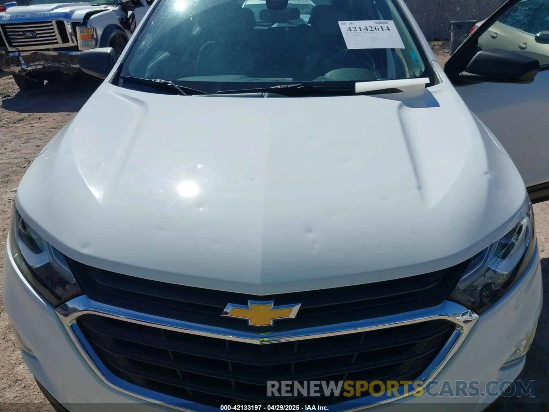 6 fotografías del automóvil dañado 3GNAXHEV7LS673732 CHEVROLET EQUINOX 2020