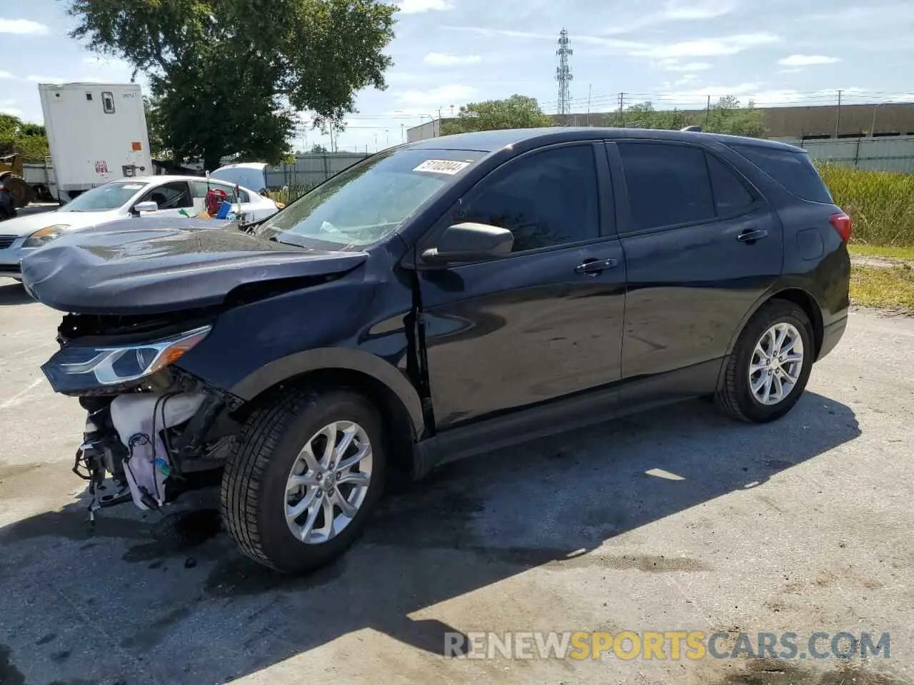 1 fotografías del automóvil dañado 3GNAXHEV8LS523323 CHEVROLET EQUINOX 2020