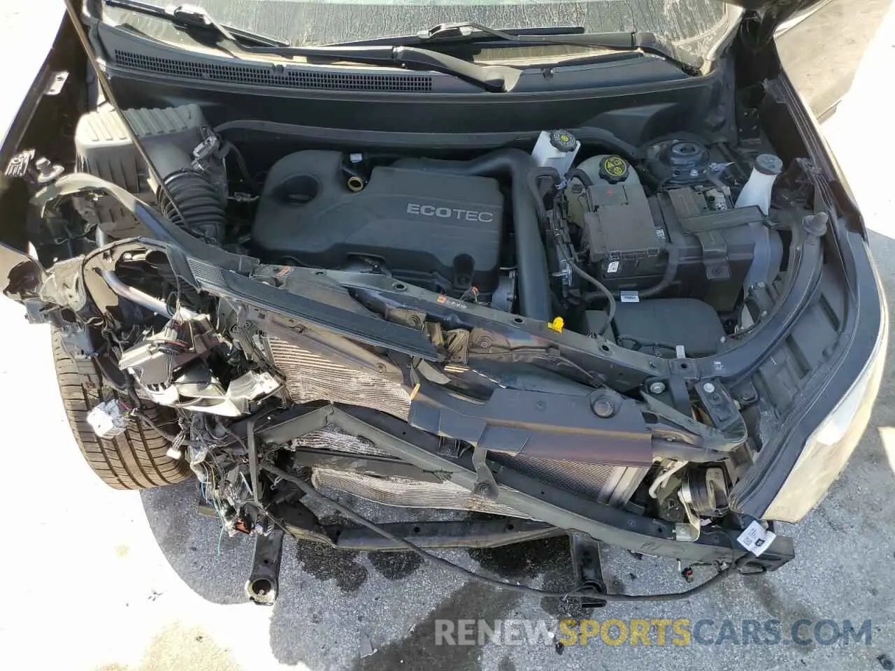13 fotografías del automóvil dañado 3GNAXHEV8LS523323 CHEVROLET EQUINOX 2020