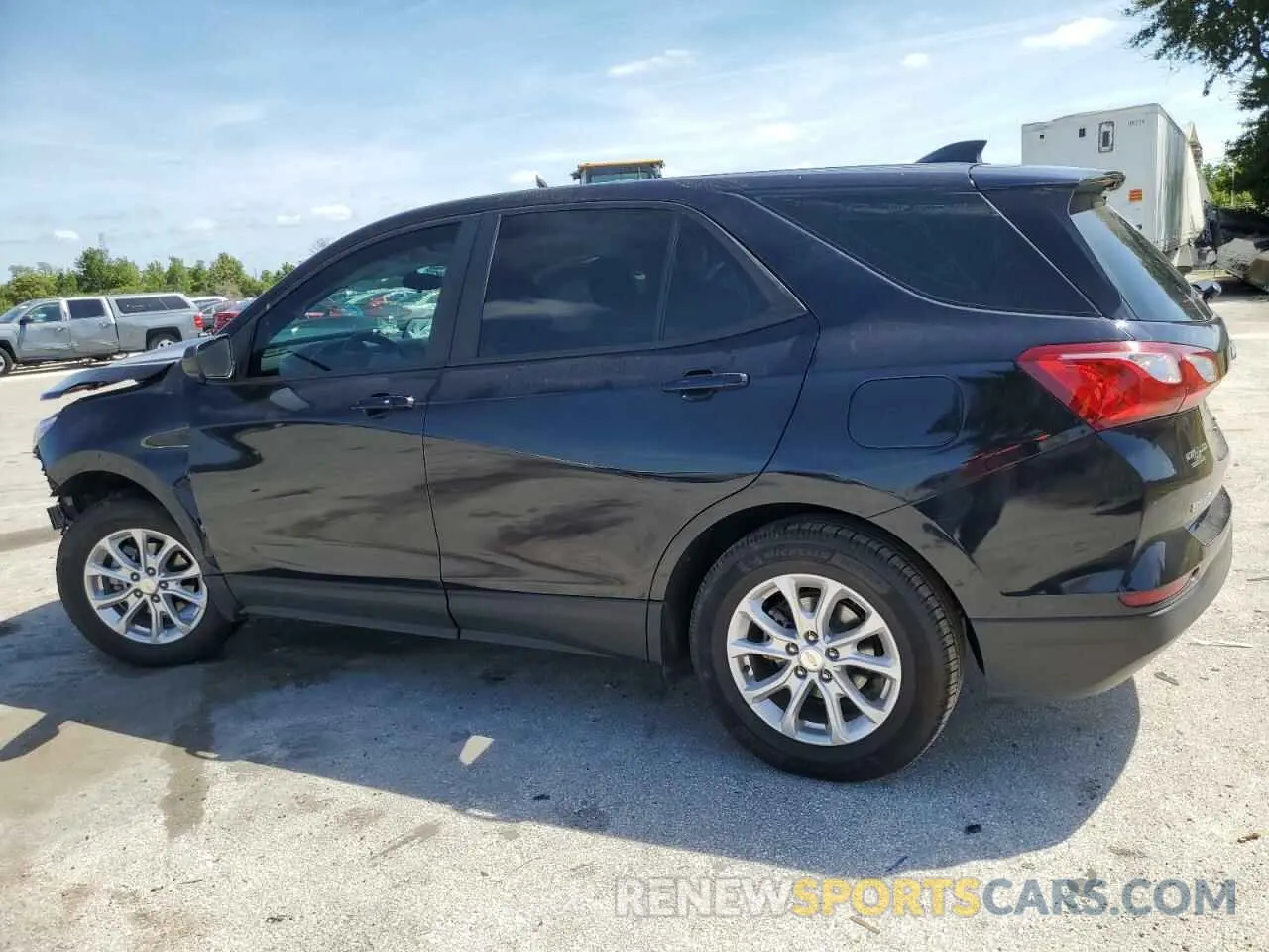 2 fotografías del automóvil dañado 3GNAXHEV8LS523323 CHEVROLET EQUINOX 2020