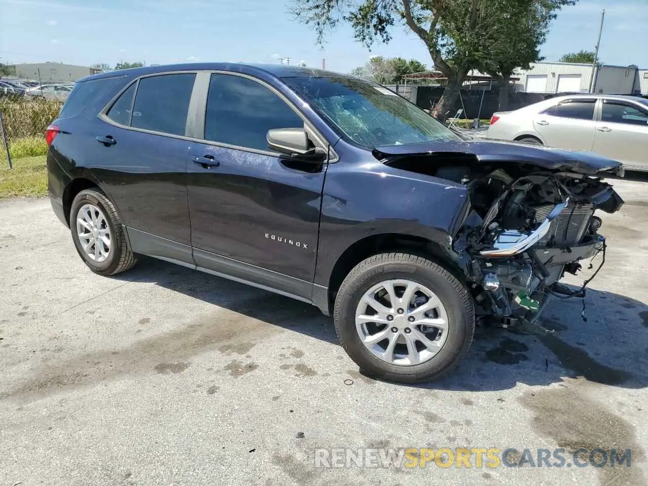 4 fotografías del automóvil dañado 3GNAXHEV8LS523323 CHEVROLET EQUINOX 2020