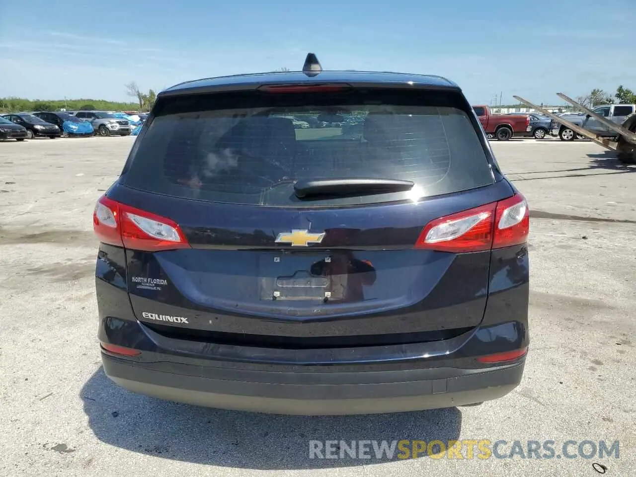 6 fotografías del automóvil dañado 3GNAXHEV8LS523323 CHEVROLET EQUINOX 2020