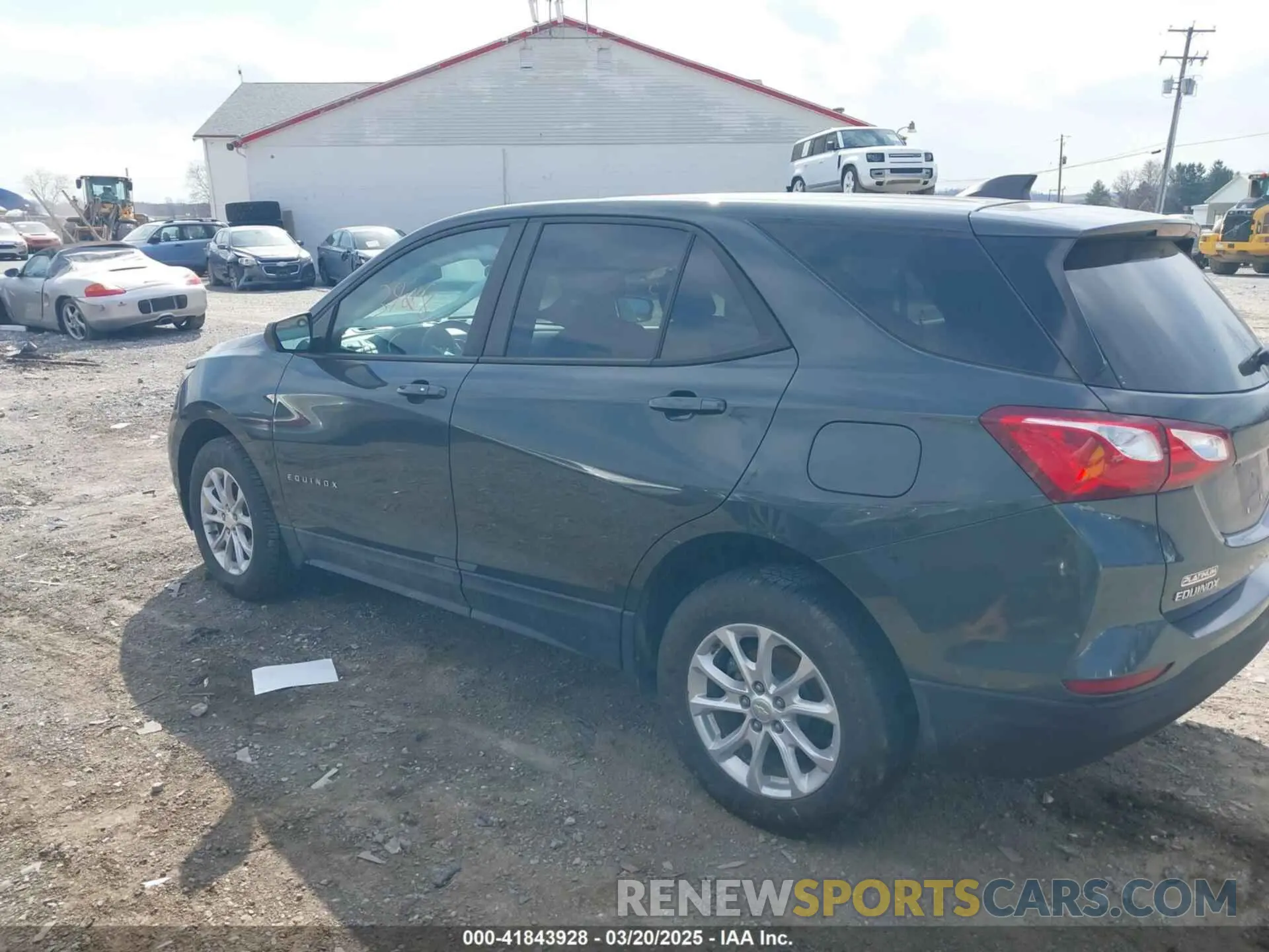 14 fotografías del automóvil dañado 3GNAXHEV8LS670175 CHEVROLET EQUINOX 2020