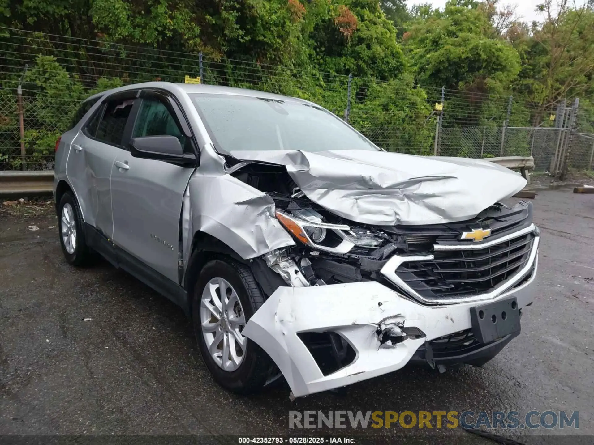 1 fotografías del automóvil dañado 3GNAXHEV8LS703353 CHEVROLET EQUINOX 2020