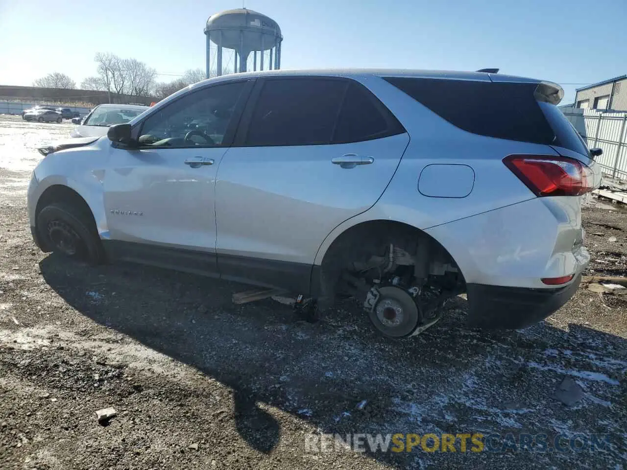 2 fotografías del automóvil dañado 3GNAXHEV8LS705118 CHEVROLET EQUINOX 2020