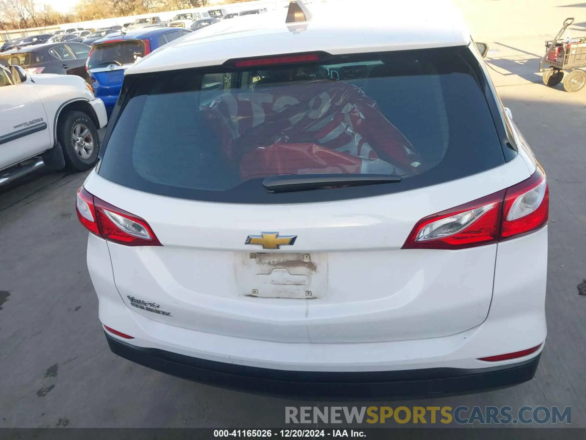 17 fotografías del automóvil dañado 3GNAXHEV8LS706236 CHEVROLET EQUINOX 2020