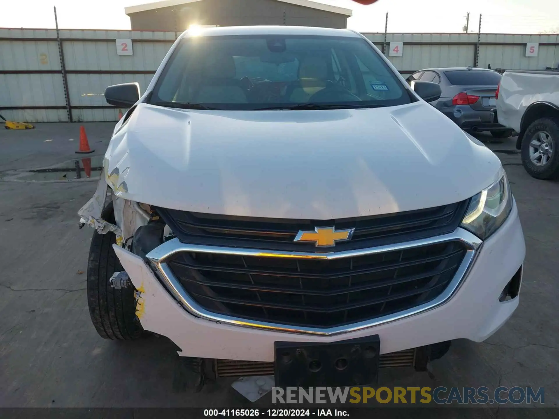 6 fotografías del automóvil dañado 3GNAXHEV8LS706236 CHEVROLET EQUINOX 2020