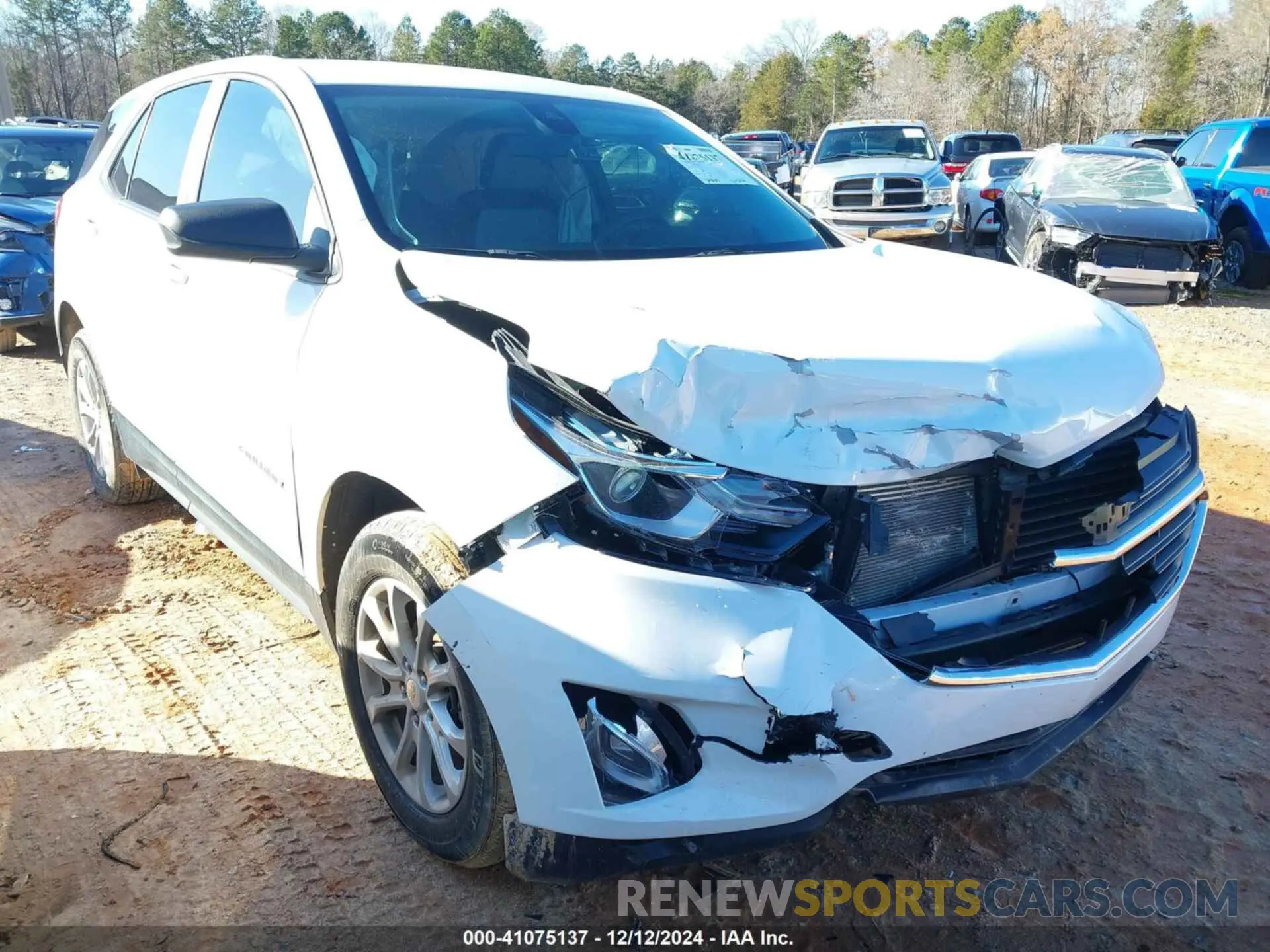1 fotografías del automóvil dañado 3GNAXHEV9LS677829 CHEVROLET EQUINOX 2020