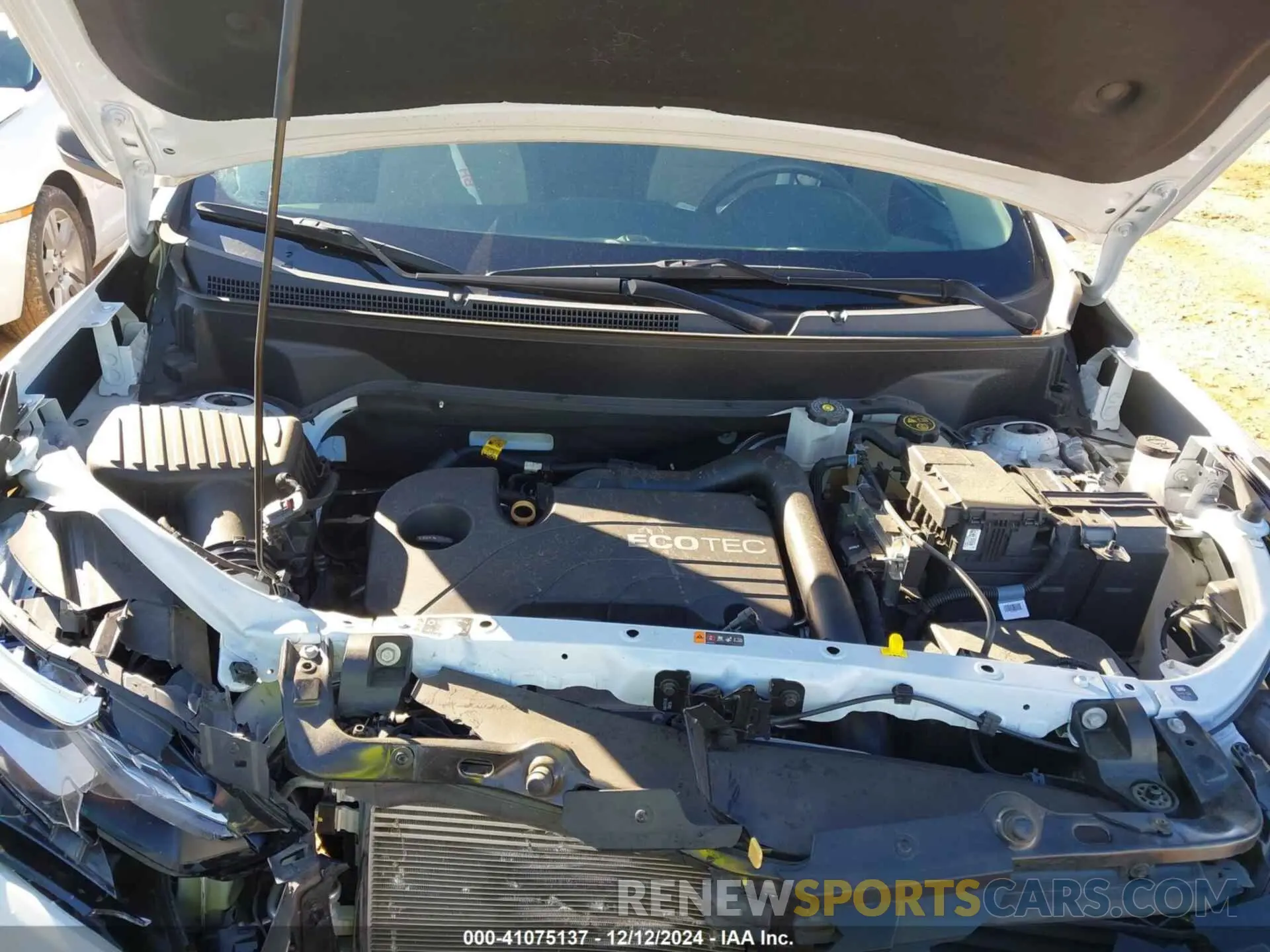 10 fotografías del automóvil dañado 3GNAXHEV9LS677829 CHEVROLET EQUINOX 2020