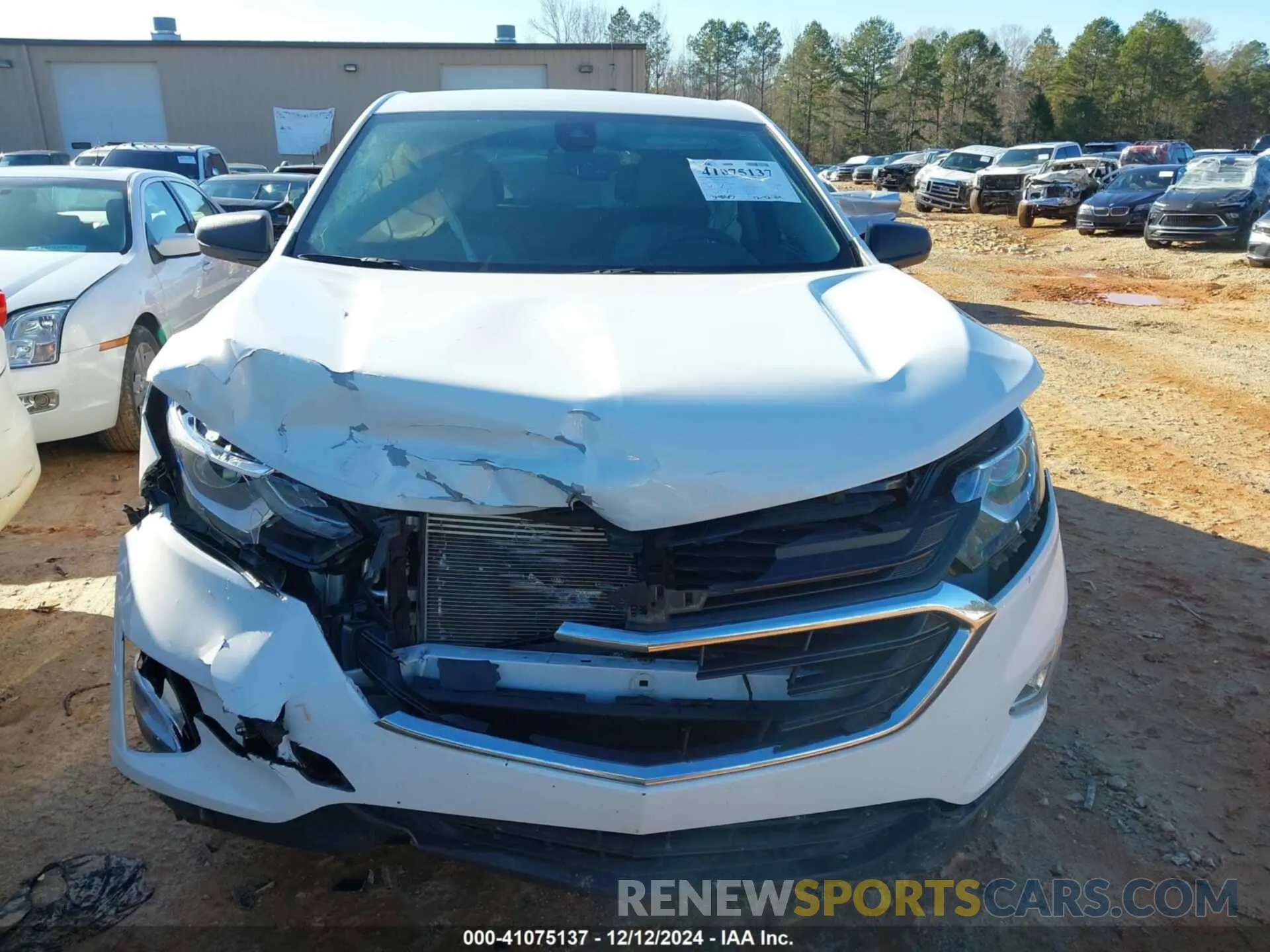 12 fotografías del automóvil dañado 3GNAXHEV9LS677829 CHEVROLET EQUINOX 2020