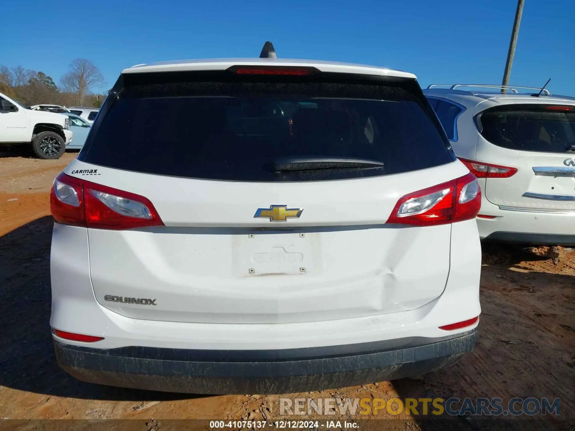 16 fotografías del automóvil dañado 3GNAXHEV9LS677829 CHEVROLET EQUINOX 2020