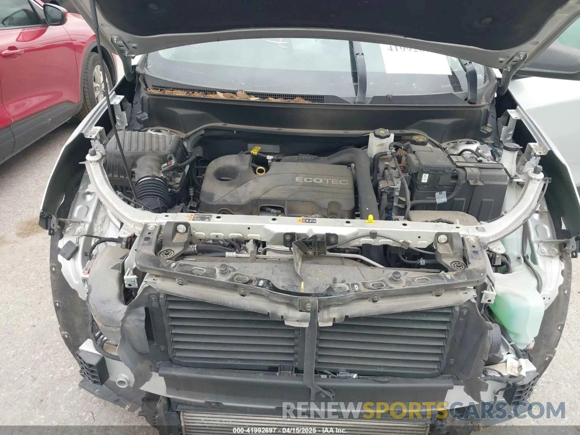 10 fotografías del automóvil dañado 3GNAXHEV9LS705998 CHEVROLET EQUINOX 2020