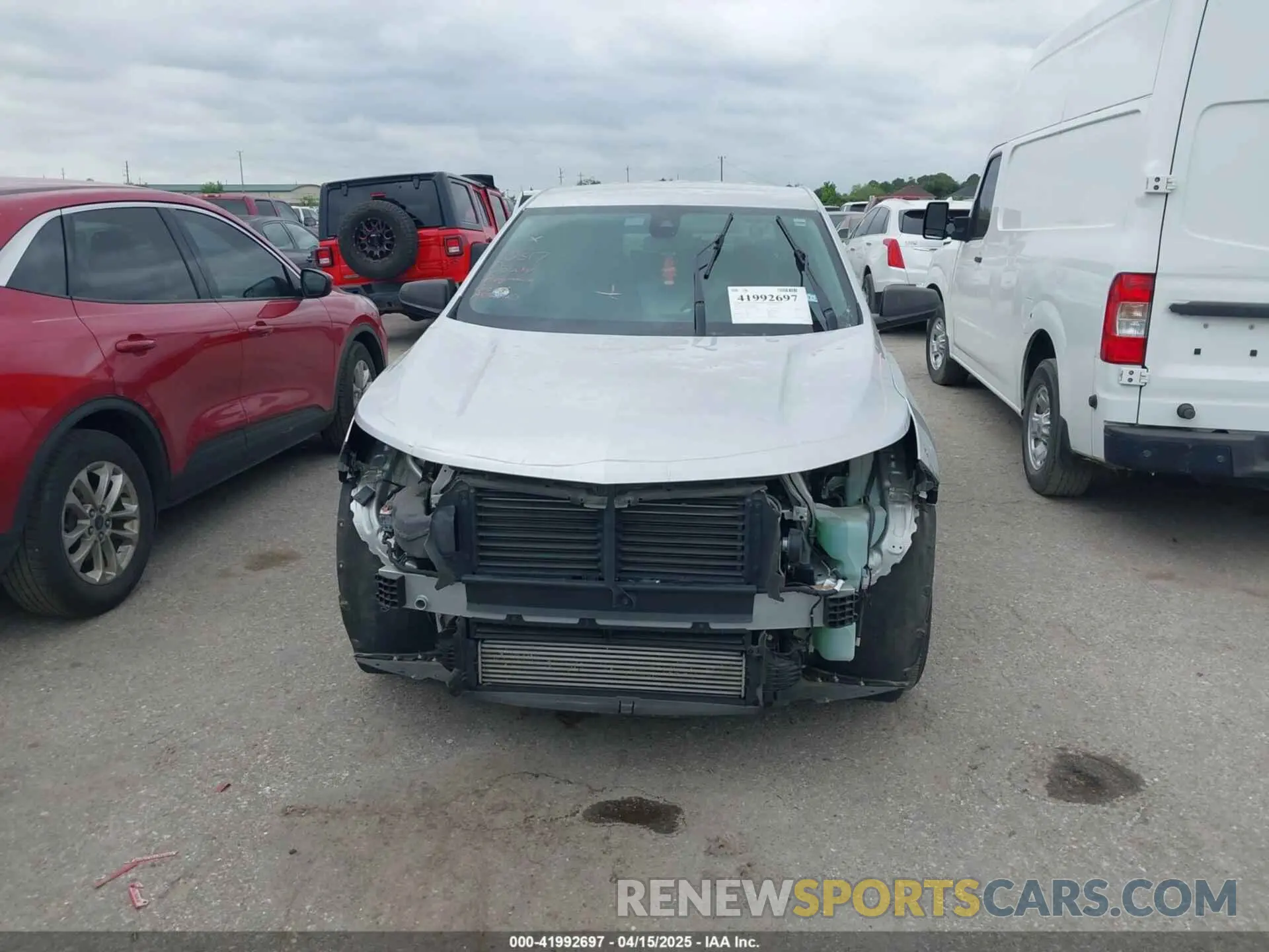 13 fotografías del automóvil dañado 3GNAXHEV9LS705998 CHEVROLET EQUINOX 2020