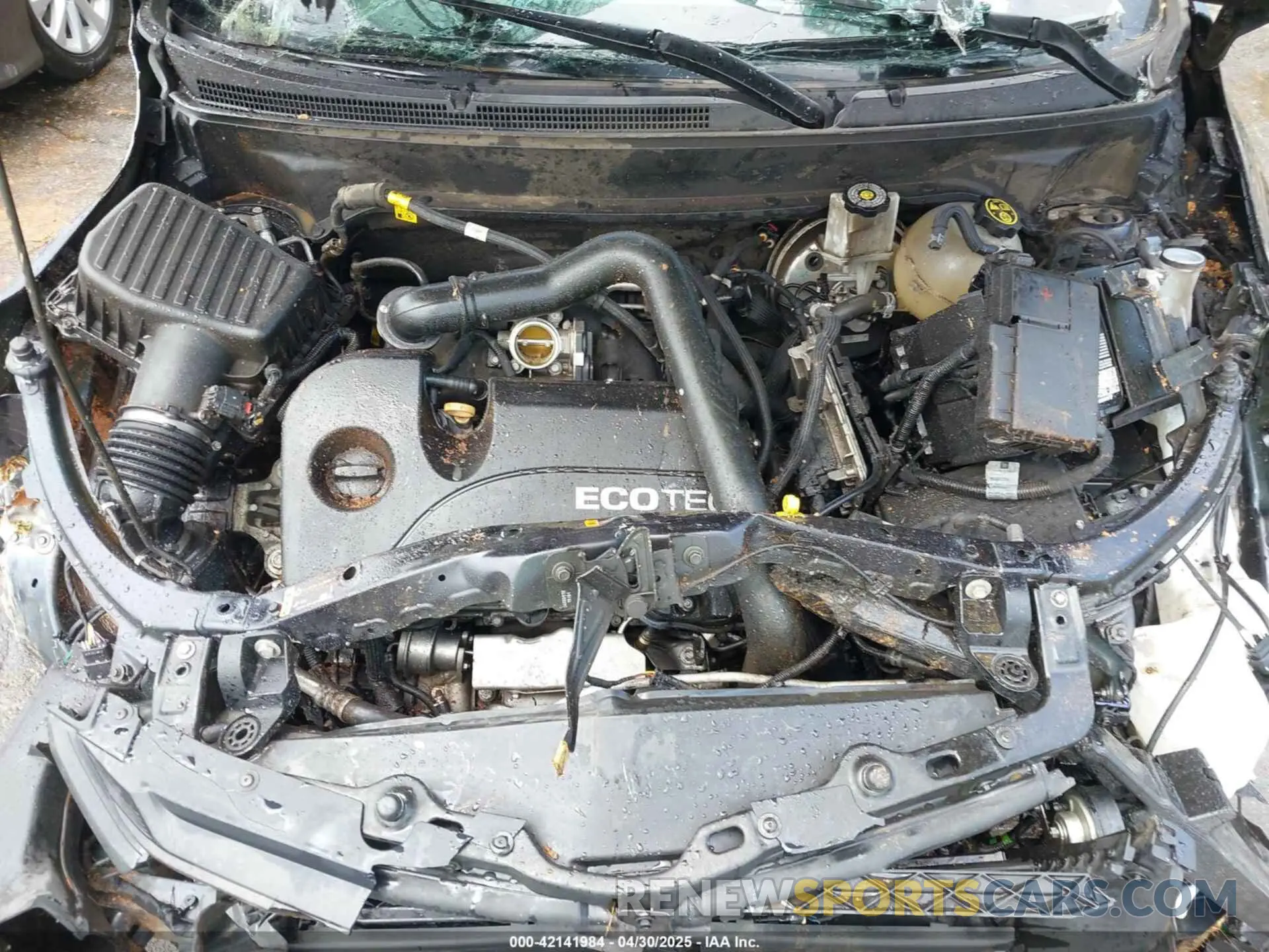 10 fotografías del automóvil dañado 3GNAXHEVXLS526496 CHEVROLET EQUINOX 2020