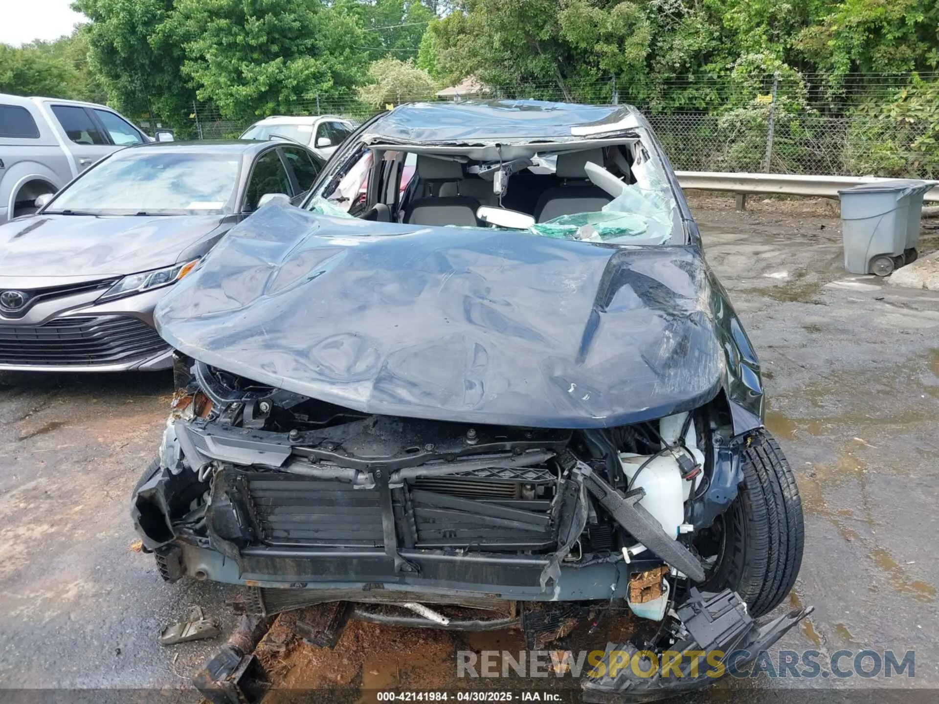6 fotografías del automóvil dañado 3GNAXHEVXLS526496 CHEVROLET EQUINOX 2020