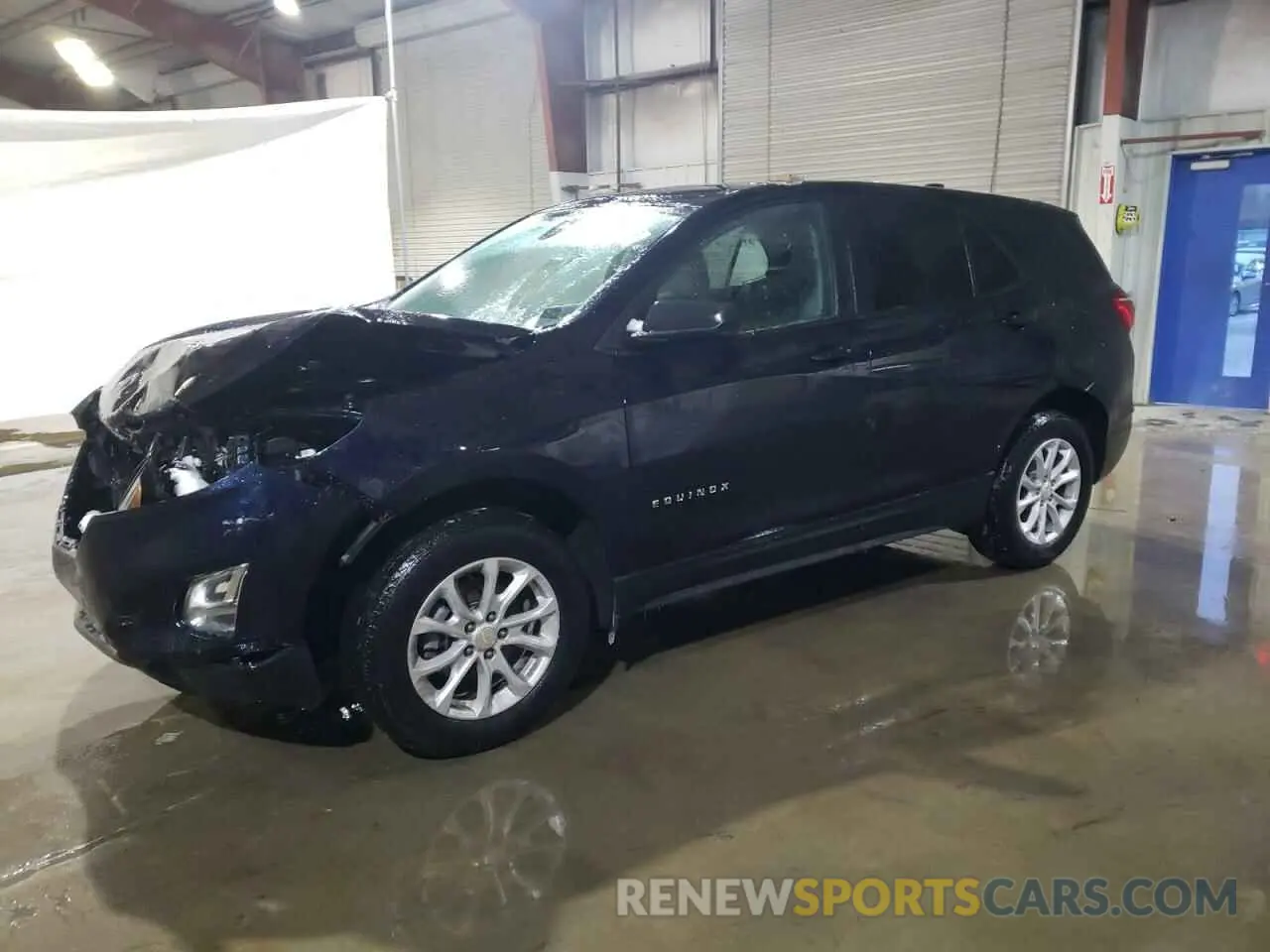 1 fotografías del automóvil dañado 3GNAXHEVXLS540012 CHEVROLET EQUINOX 2020