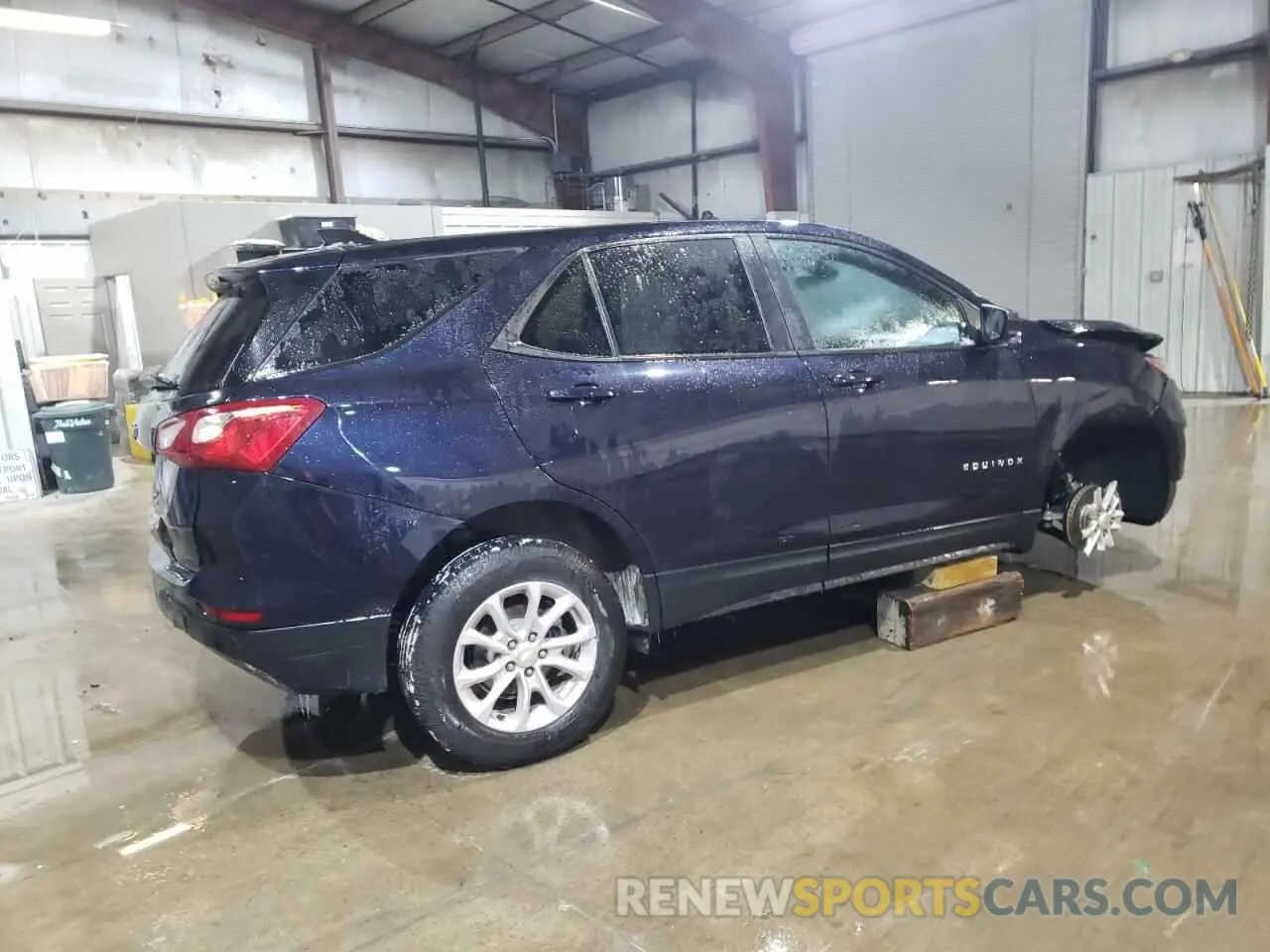 3 fotografías del automóvil dañado 3GNAXHEVXLS540012 CHEVROLET EQUINOX 2020