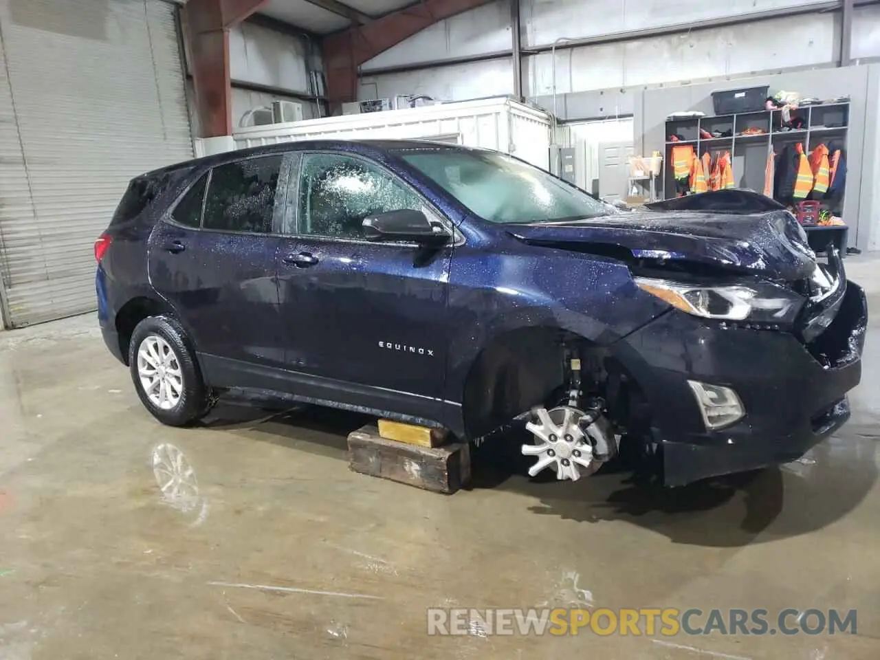 4 fotografías del automóvil dañado 3GNAXHEVXLS540012 CHEVROLET EQUINOX 2020