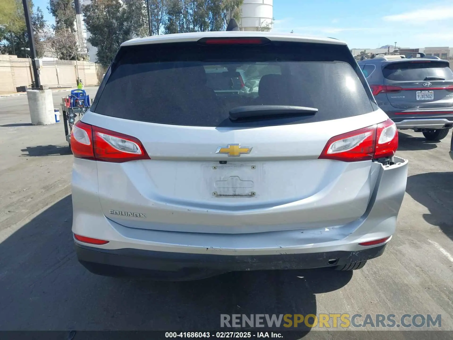 16 fotografías del automóvil dañado 3GNAXHEVXLS578971 CHEVROLET EQUINOX 2020
