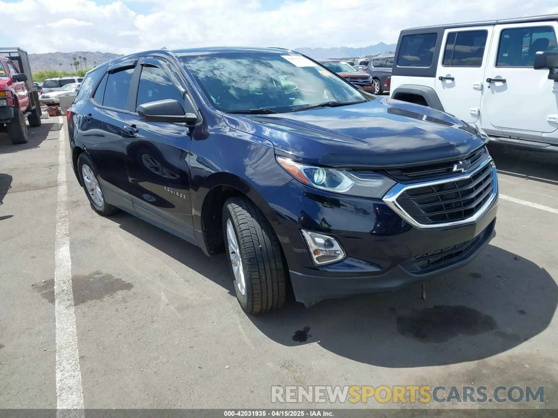 1 fotografías del automóvil dañado 3GNAXHEVXLS596886 CHEVROLET EQUINOX 2020