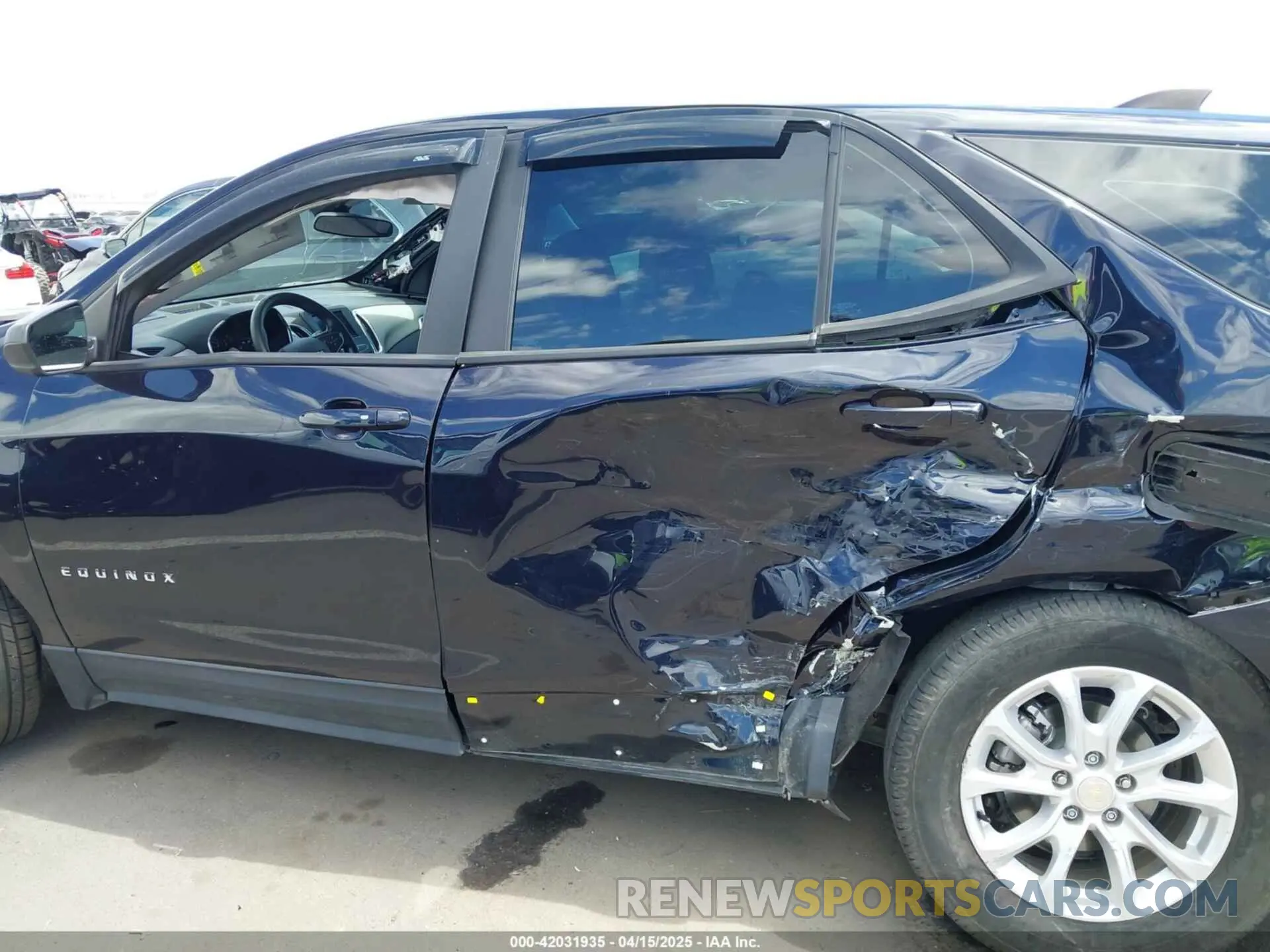 14 fotografías del automóvil dañado 3GNAXHEVXLS596886 CHEVROLET EQUINOX 2020
