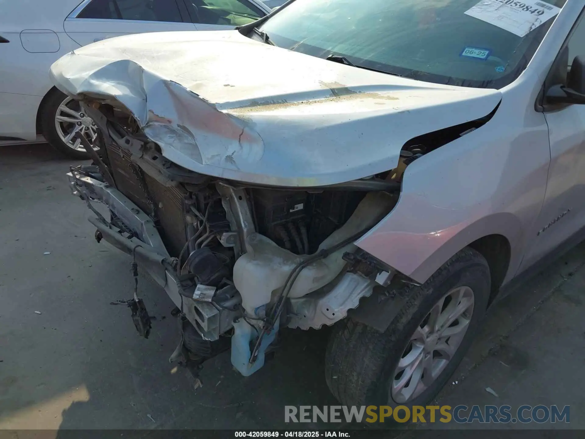 20 fotografías del automóvil dañado 3GNAXHEVXLS676690 CHEVROLET EQUINOX 2020