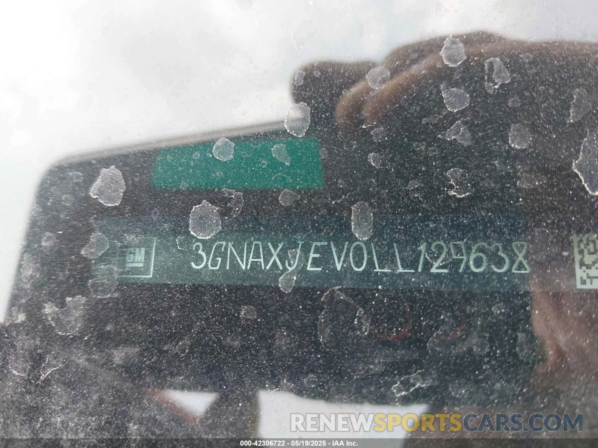 9 fotografías del automóvil dañado 3GNAXJEV0LL129638 CHEVROLET EQUINOX 2020