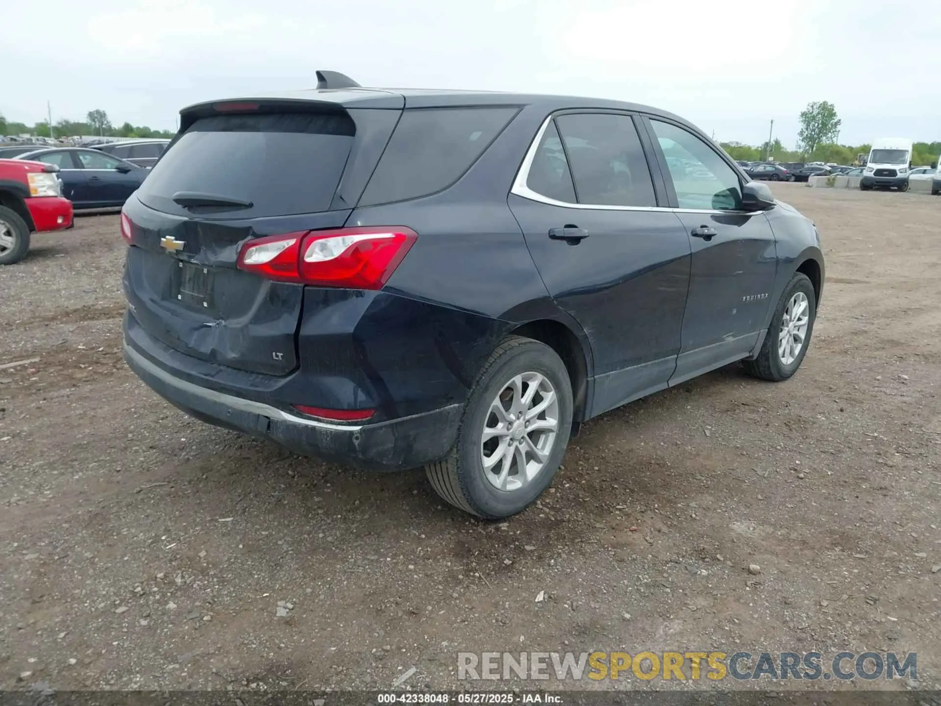 4 fotografías del automóvil dañado 3GNAXJEV1LS711544 CHEVROLET EQUINOX 2020