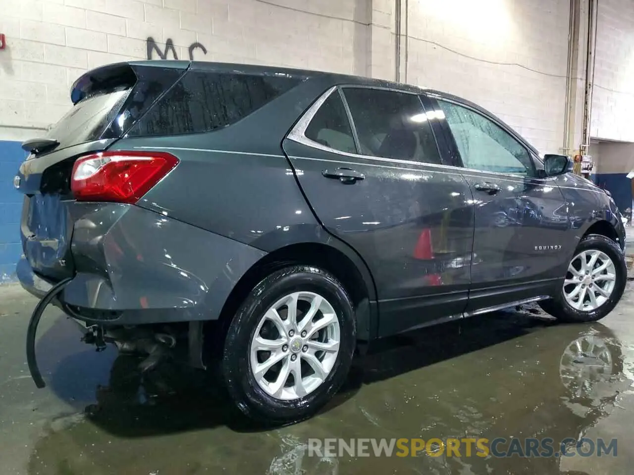 3 fotografías del automóvil dañado 3GNAXJEV2LS555708 CHEVROLET EQUINOX 2020