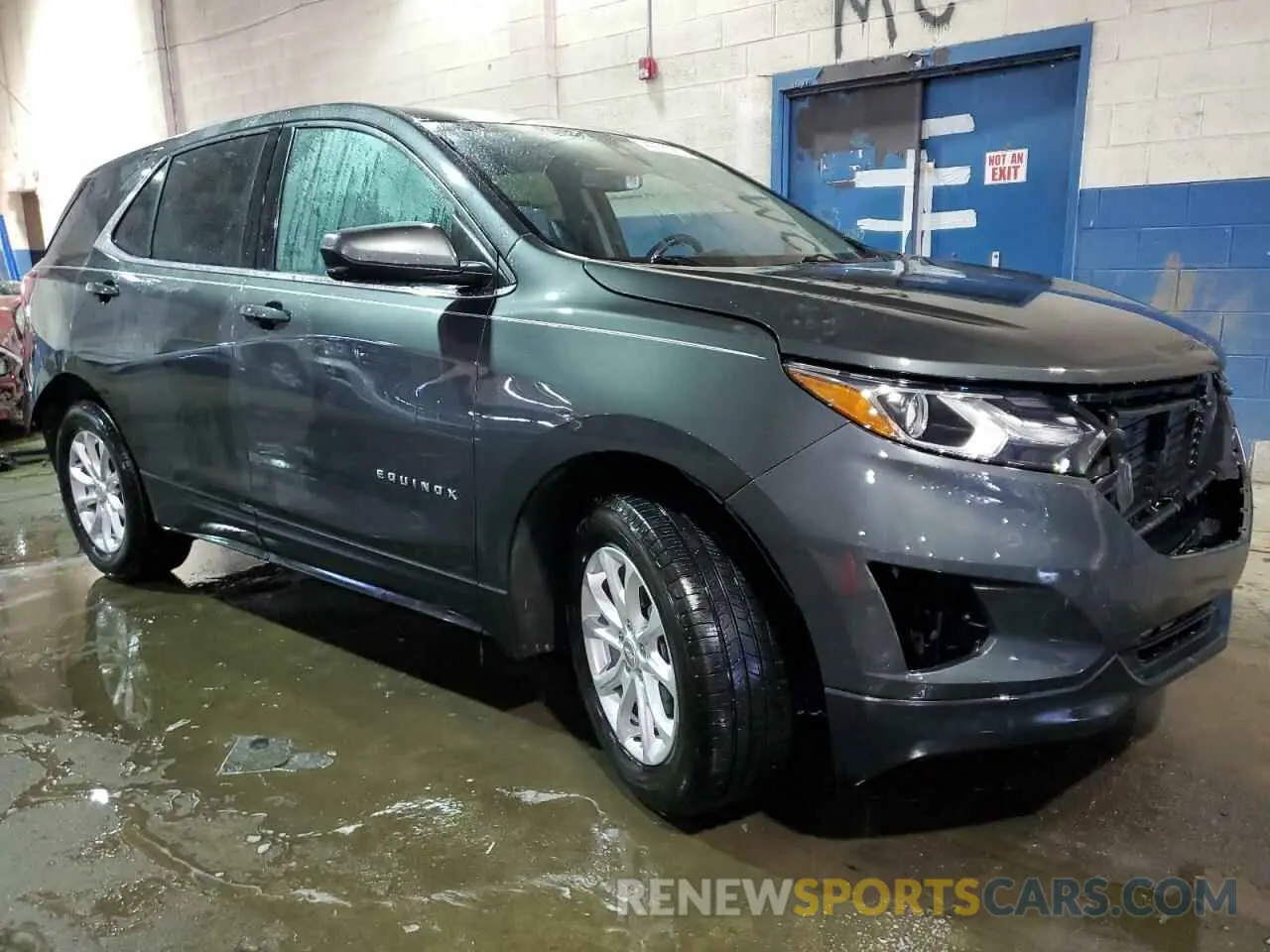 4 fotografías del automóvil dañado 3GNAXJEV2LS555708 CHEVROLET EQUINOX 2020